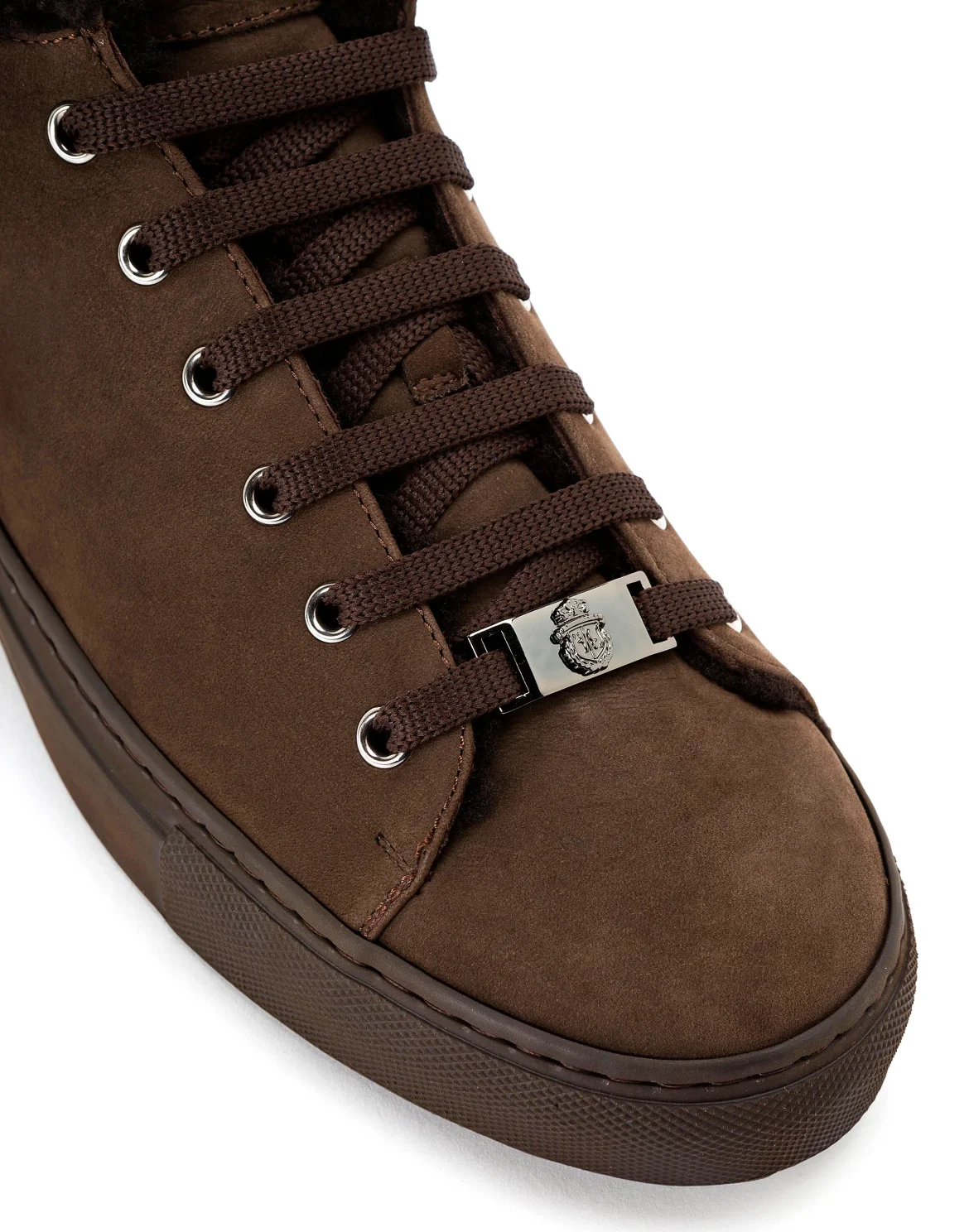 Hi-Top Sneakers Statement, цвет: Коричневый