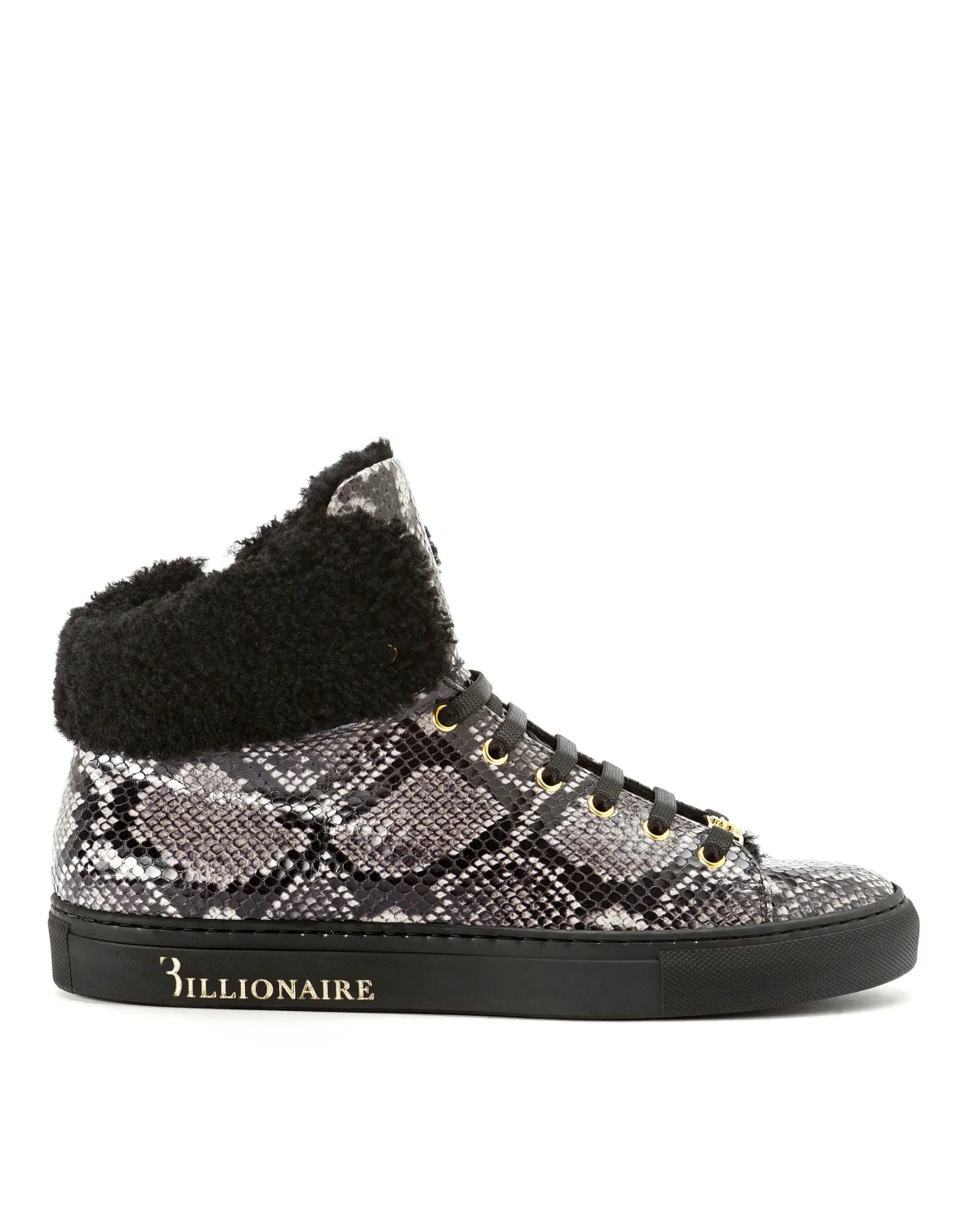Hi-Top Sneakers Statement, цвет: Черный