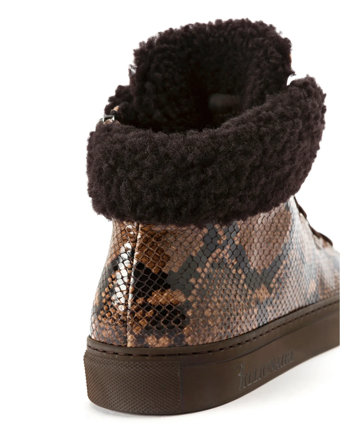 Hi-Top Sneakers Statement, цвет: Коричневый