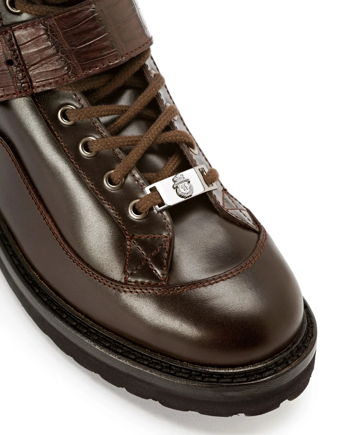 Boots Low Flat Luxury, цвет: Коричневый