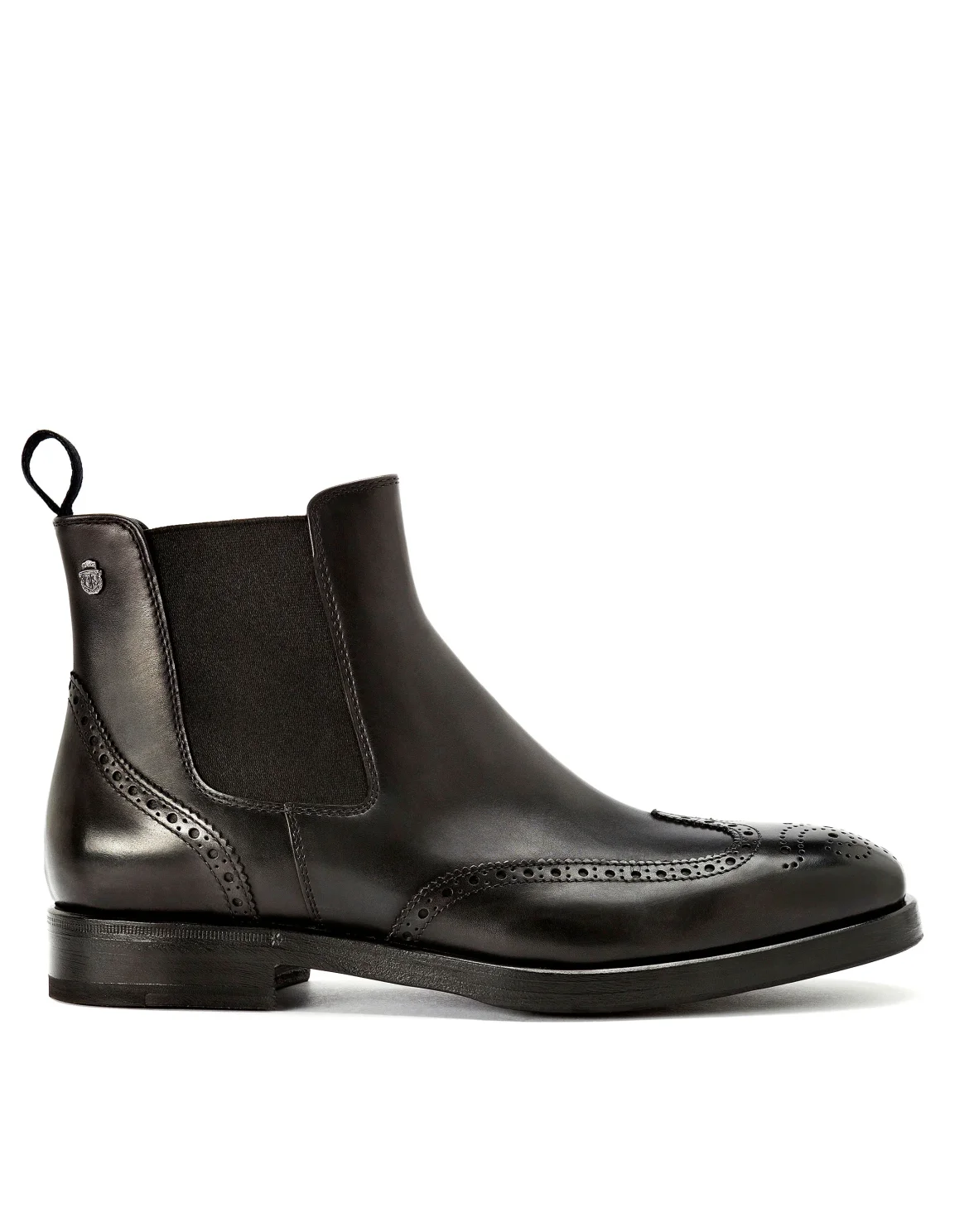 Boots Low Flat Elegant, цвет: Черный