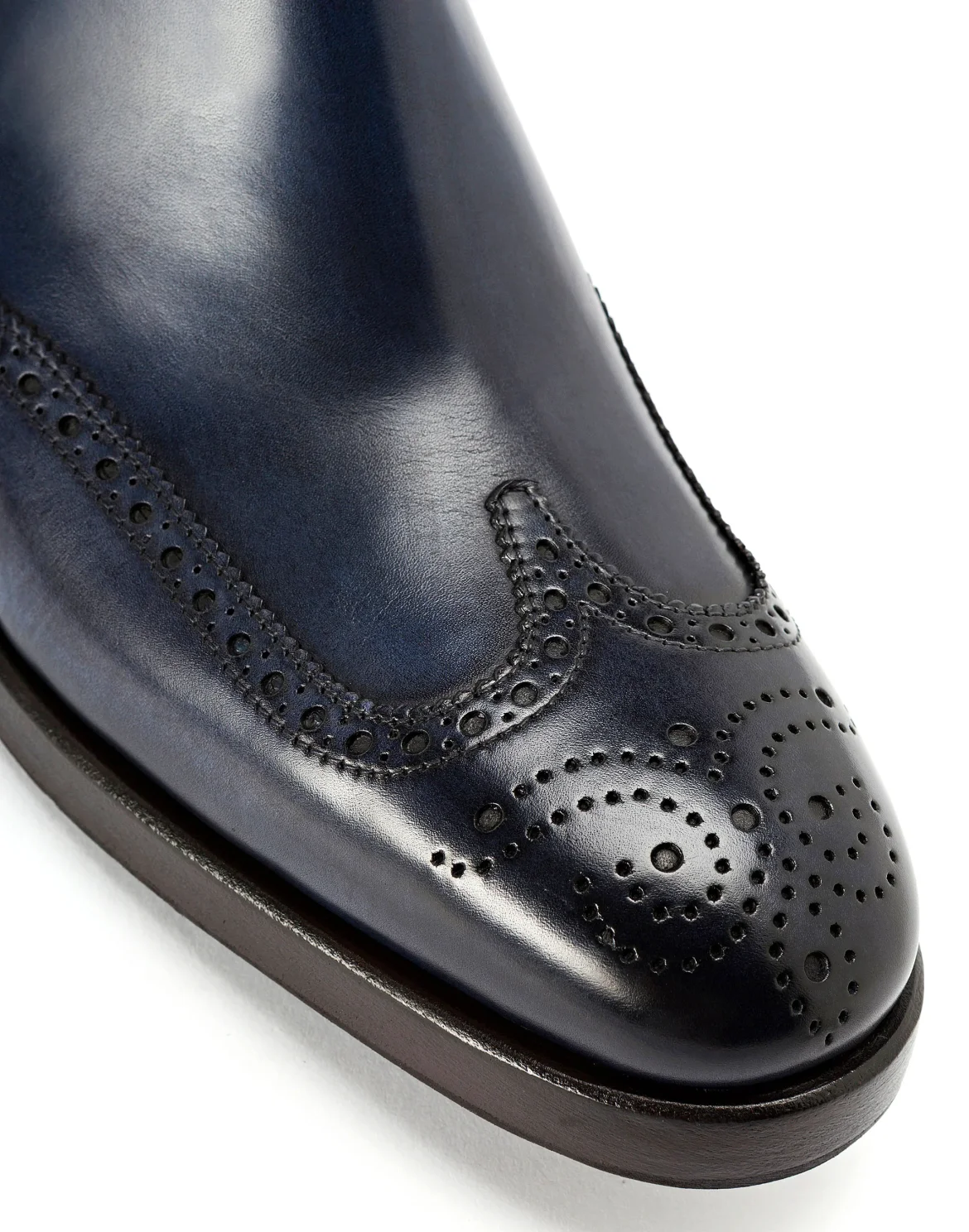 Boots Low Flat Elegant, цвет: Синий