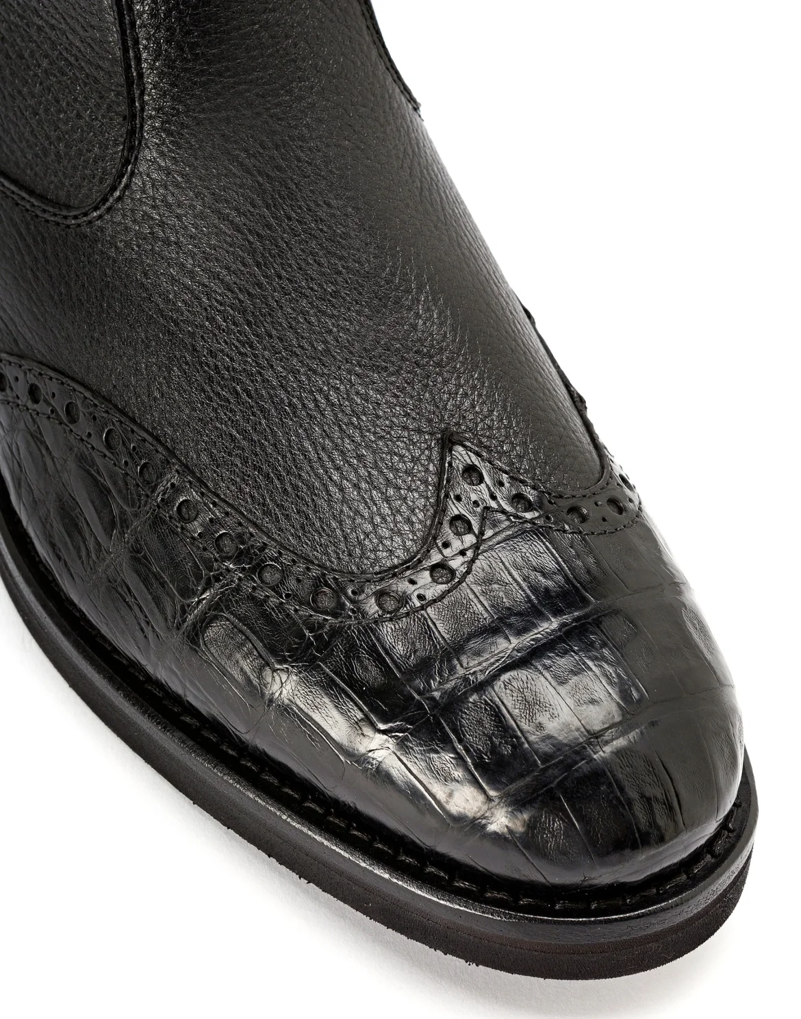 Boots Low Flat Luxury, цвет: Черный