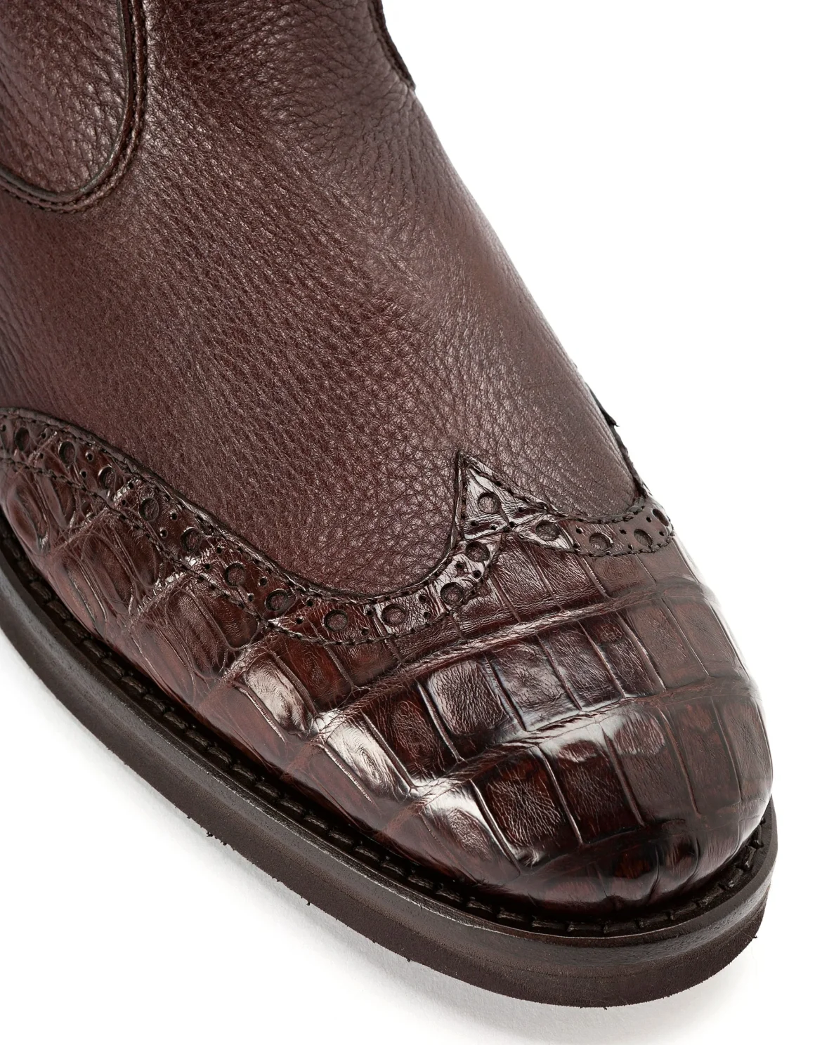 Boots Low Flat Luxury, цвет: Коричневый