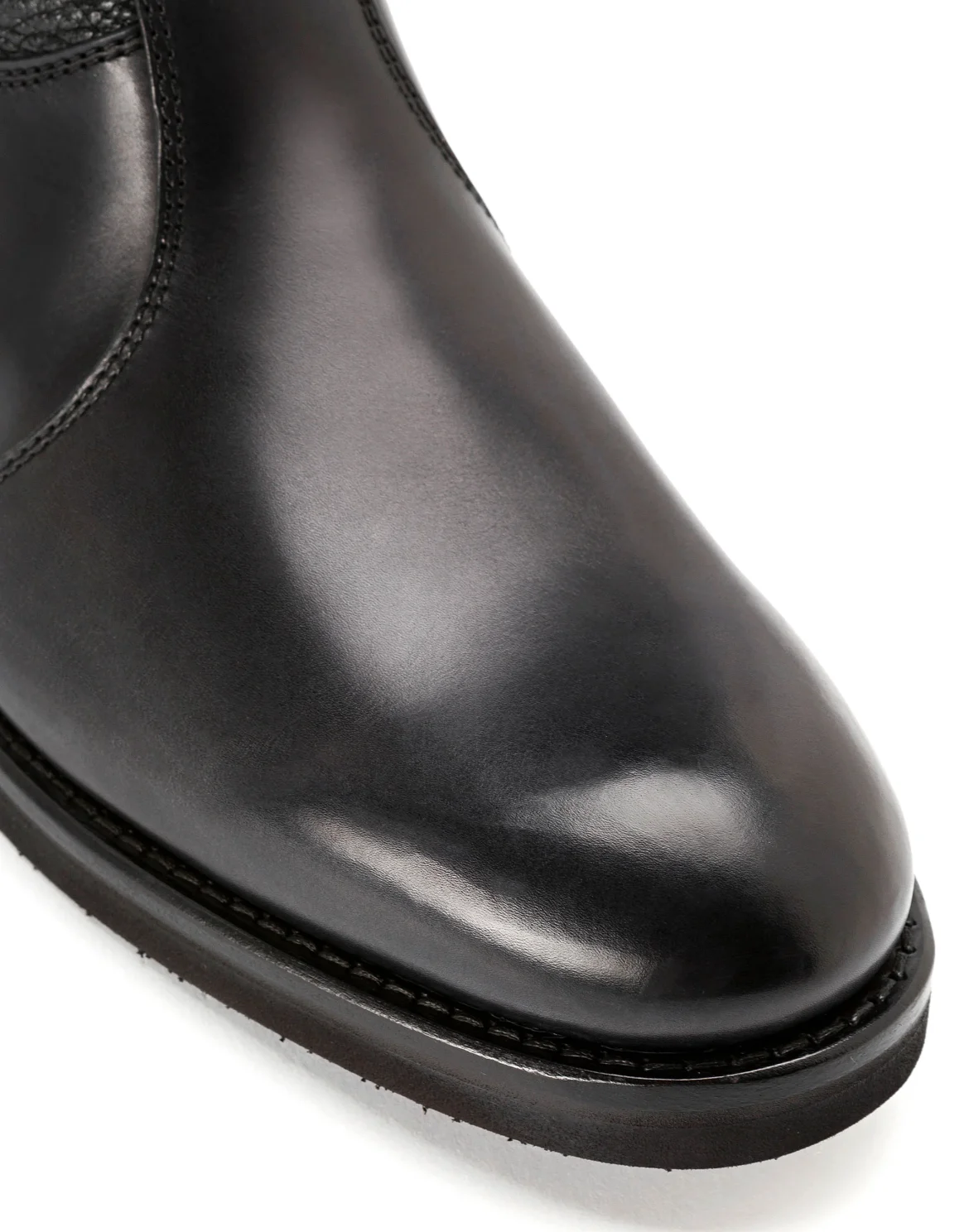Boots Low Flat Elegant, цвет: Черный
