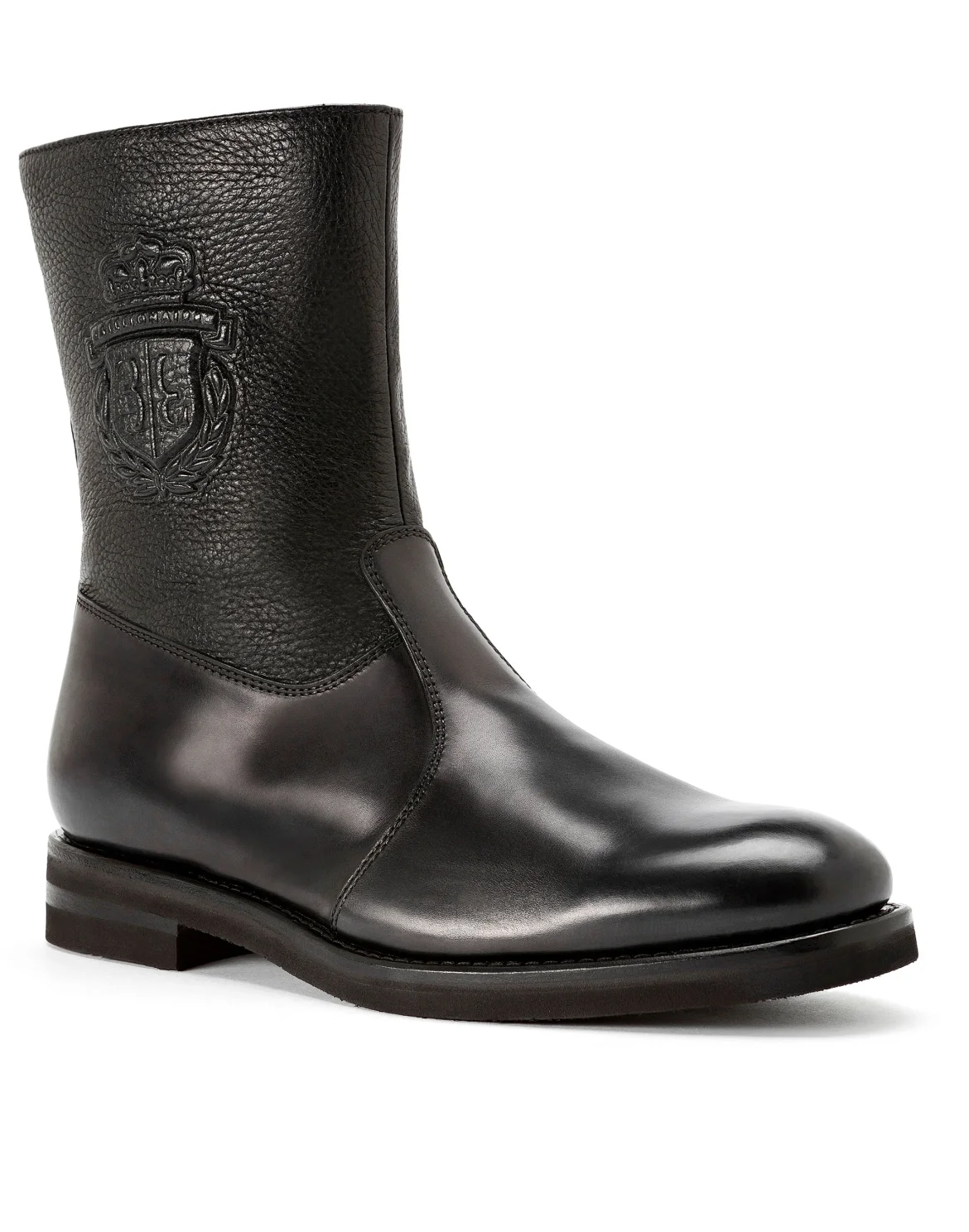 Boots Low Flat Elegant, цвет: Черный