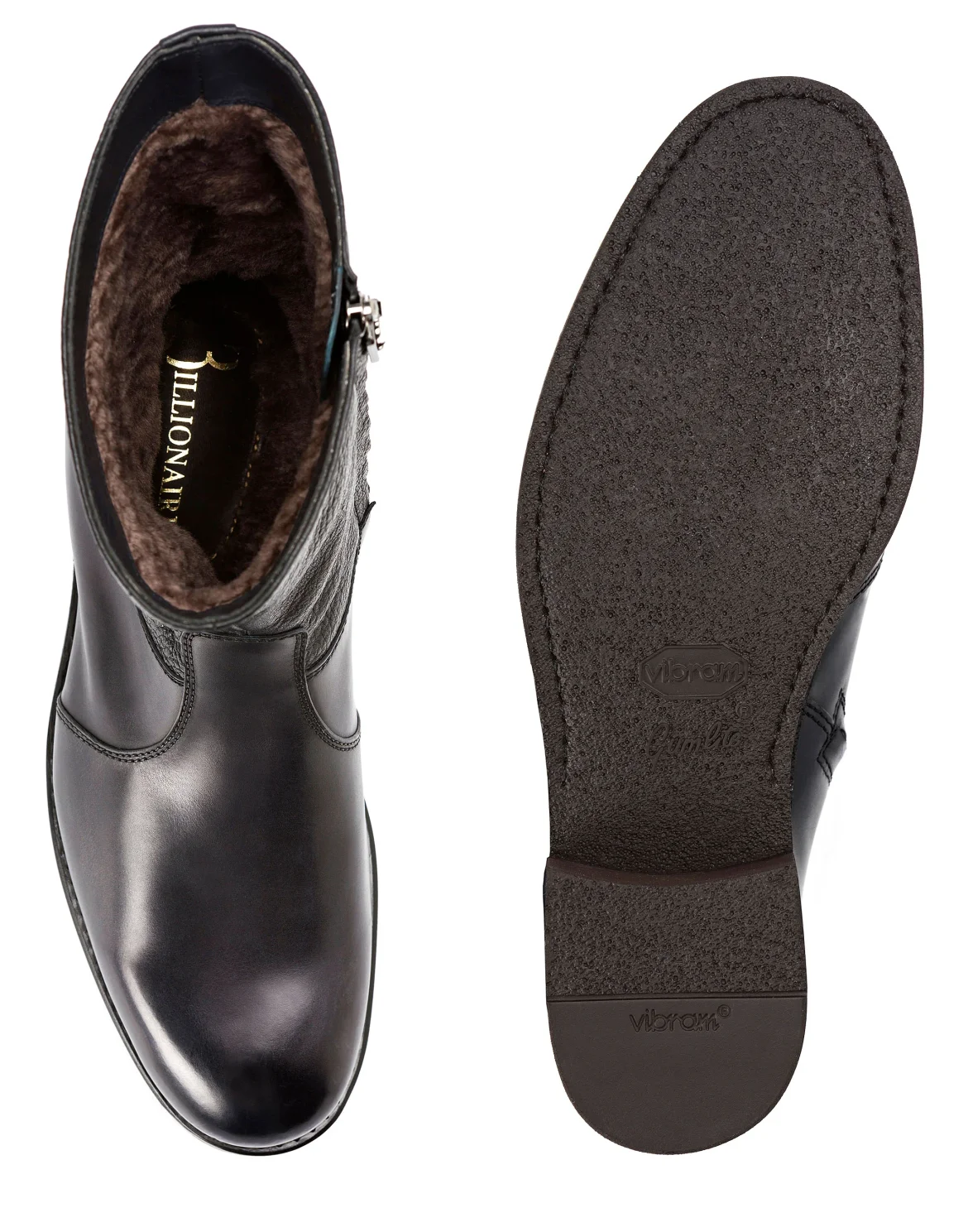 Boots Low Flat Elegant, цвет: Черный