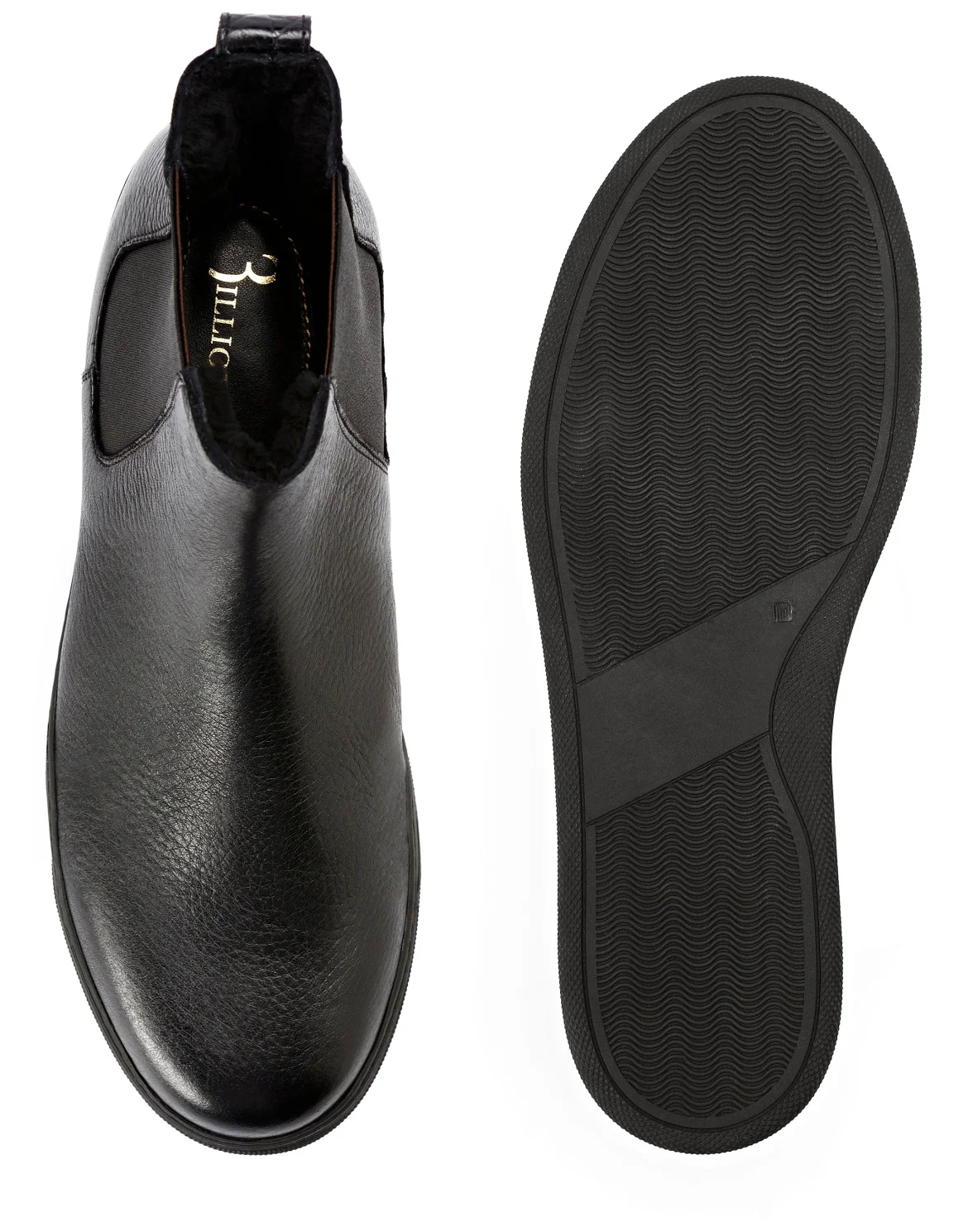 Boots Low Flat Elegant, цвет: Черный