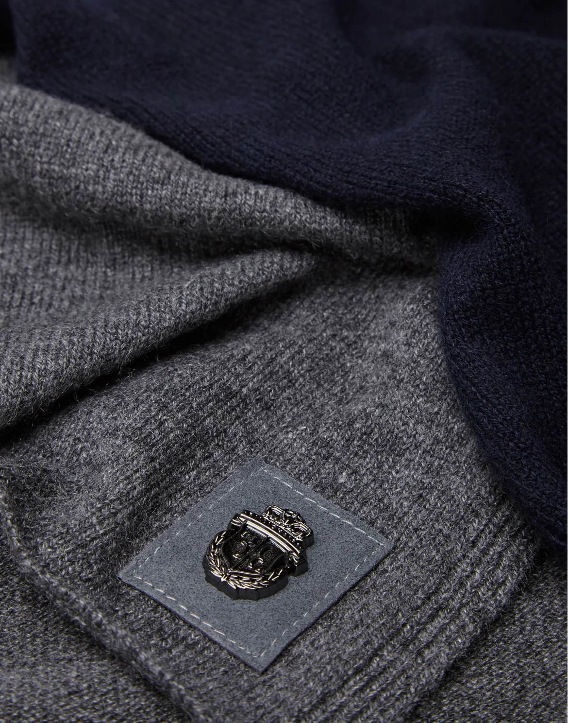 Long Scarf Crest, цвет: Синий