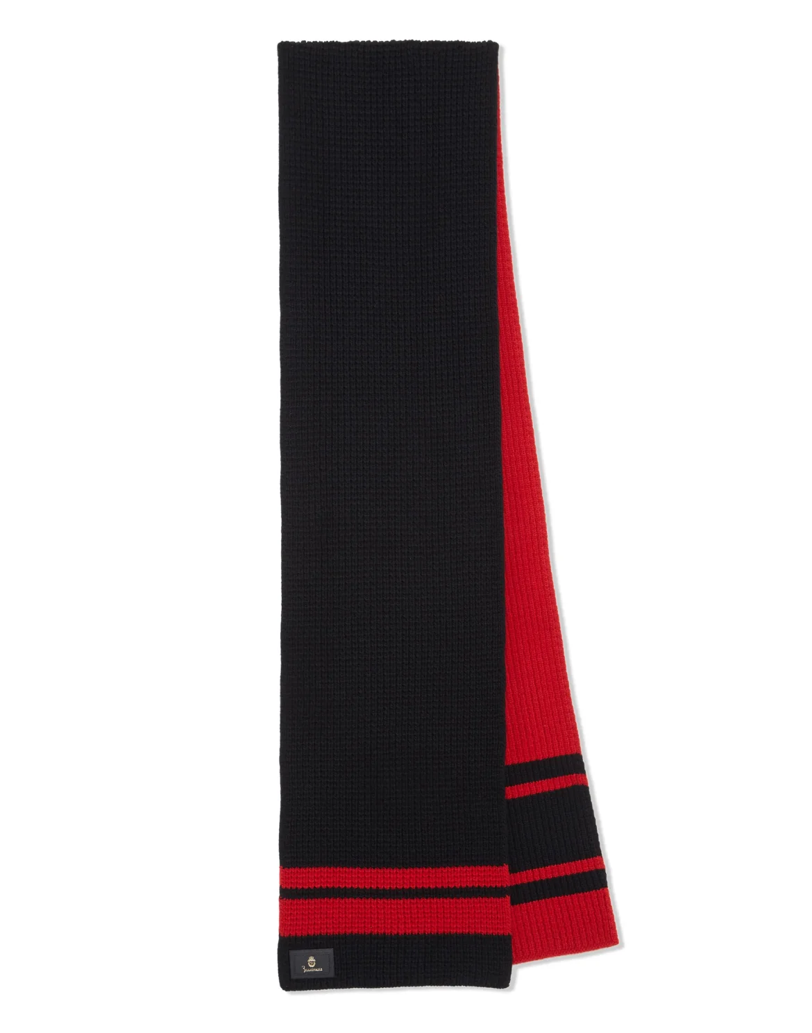 Long Scarf Stripes, цвет: Черный