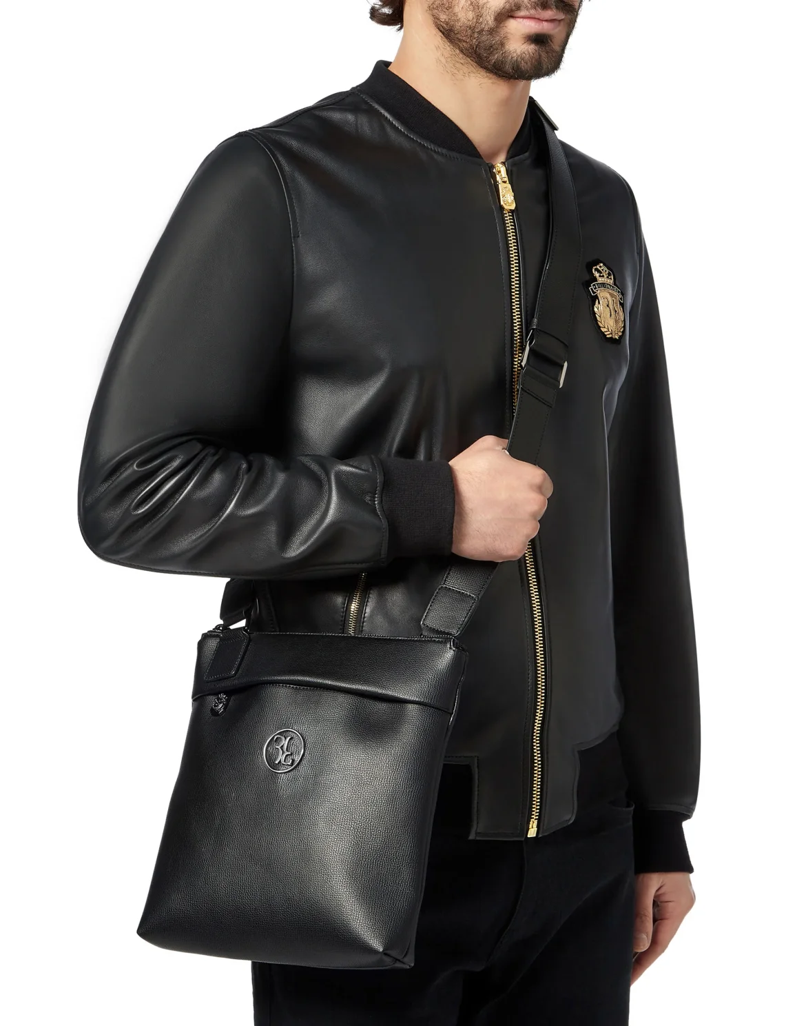 Cross body Double B, цвет: Черный