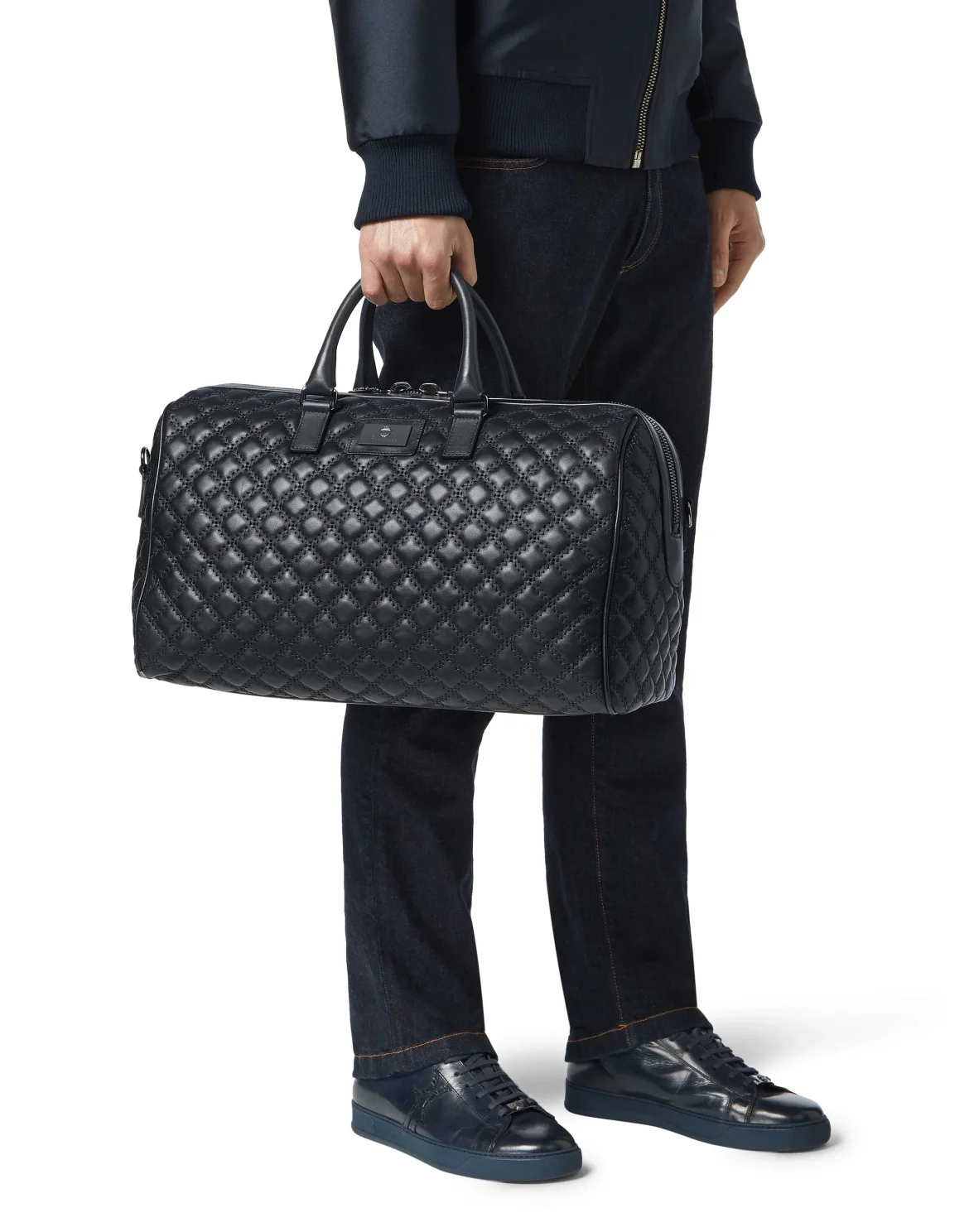 Medium Travel Bag Logos, цвет: Синий