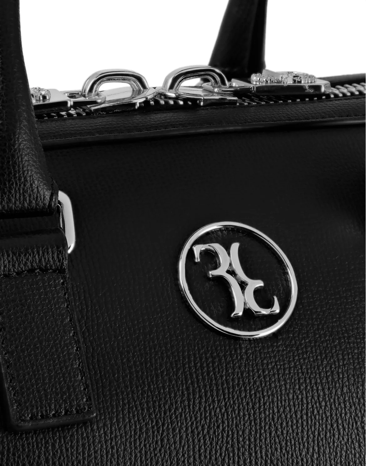 Medium Travel Bag Double B, цвет: Черный