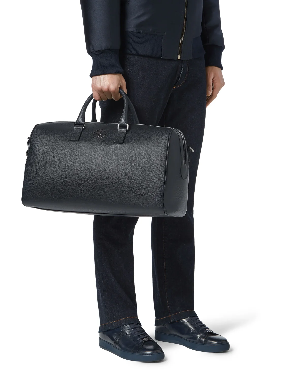Medium Travel Bag Double B, цвет: Синий