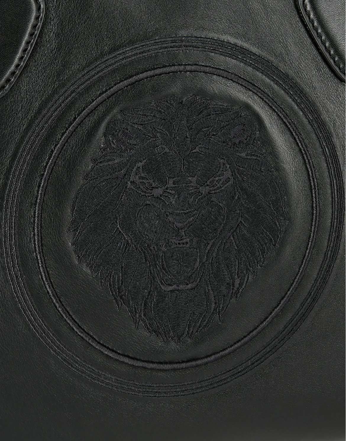 Medium Travel Bag Lion, цвет: Черный