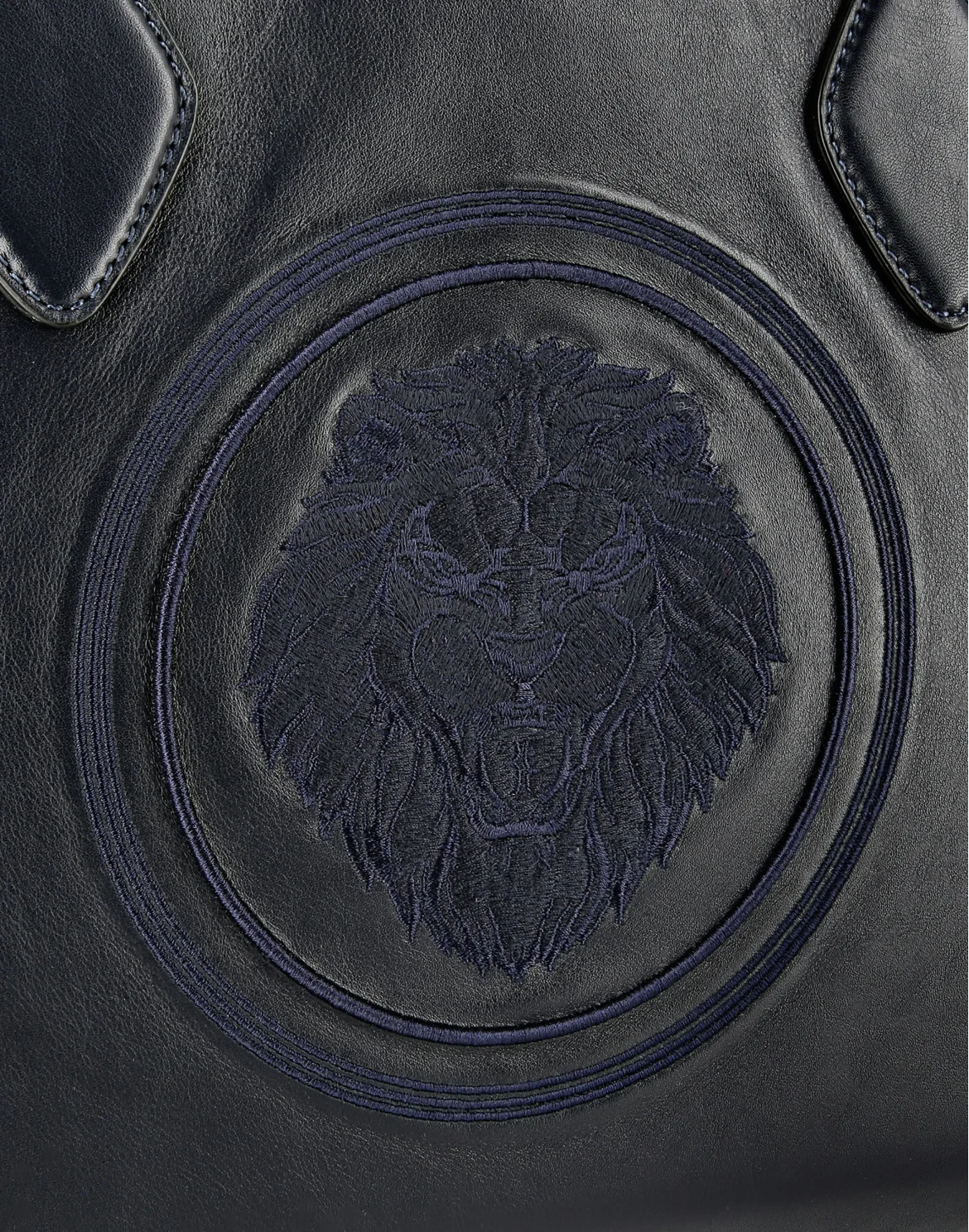 Medium Travel Bag Lion, цвет: Синий