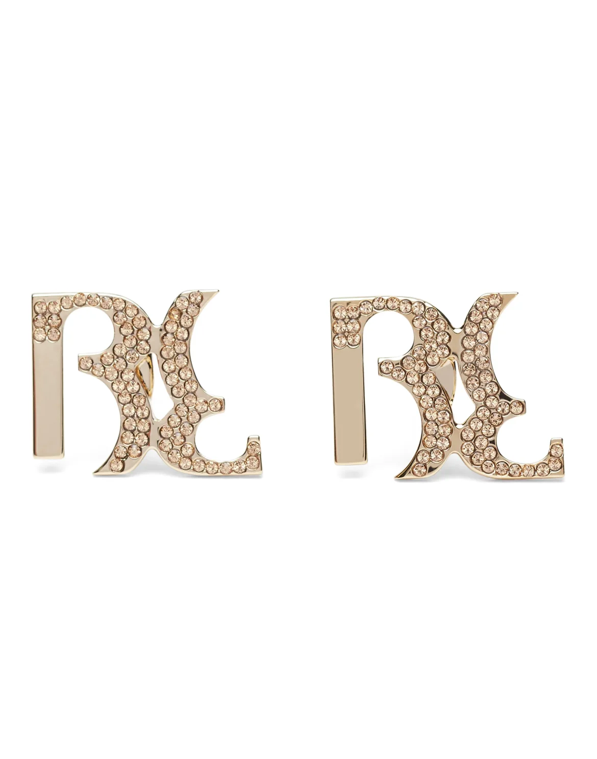 metal cufflinks Double B, цвет: Золотой
