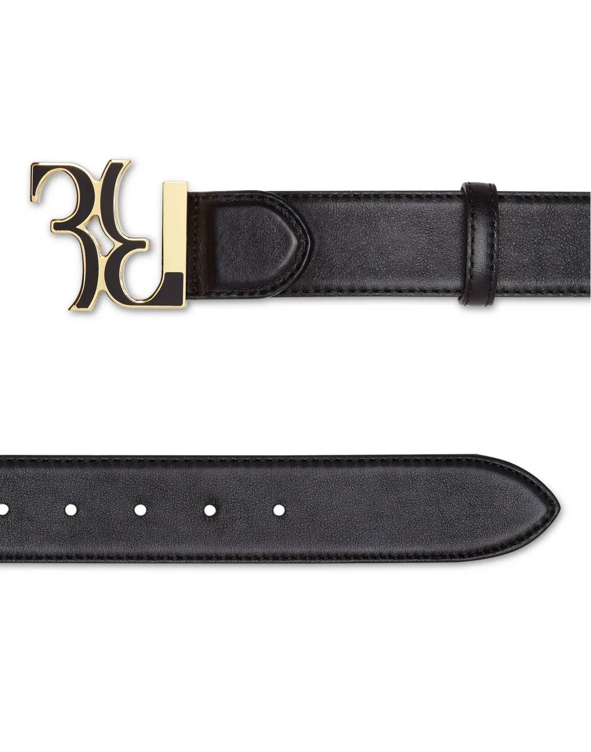 Belt Double B, цвет: Черный