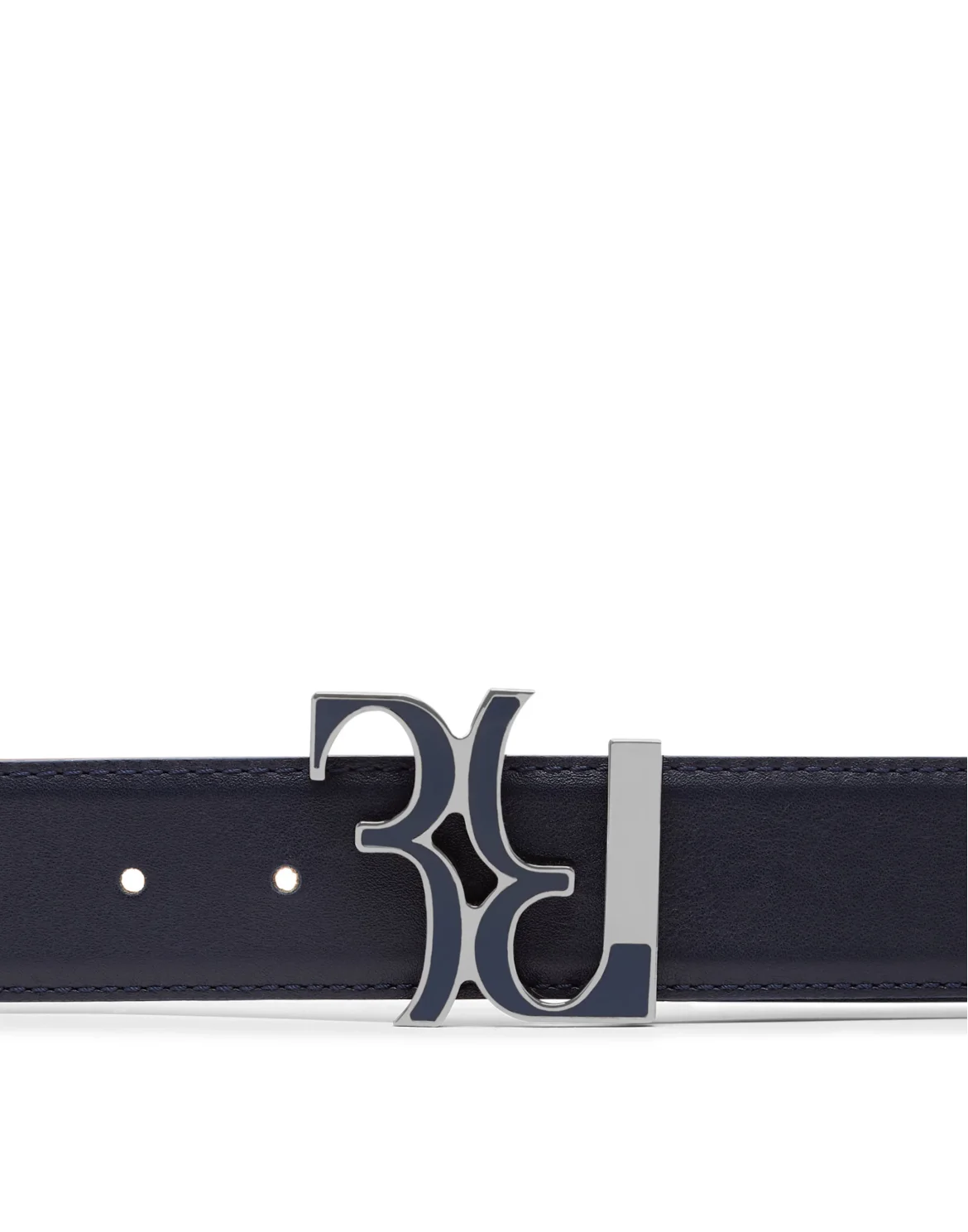 Belt Double B, цвет: Синий