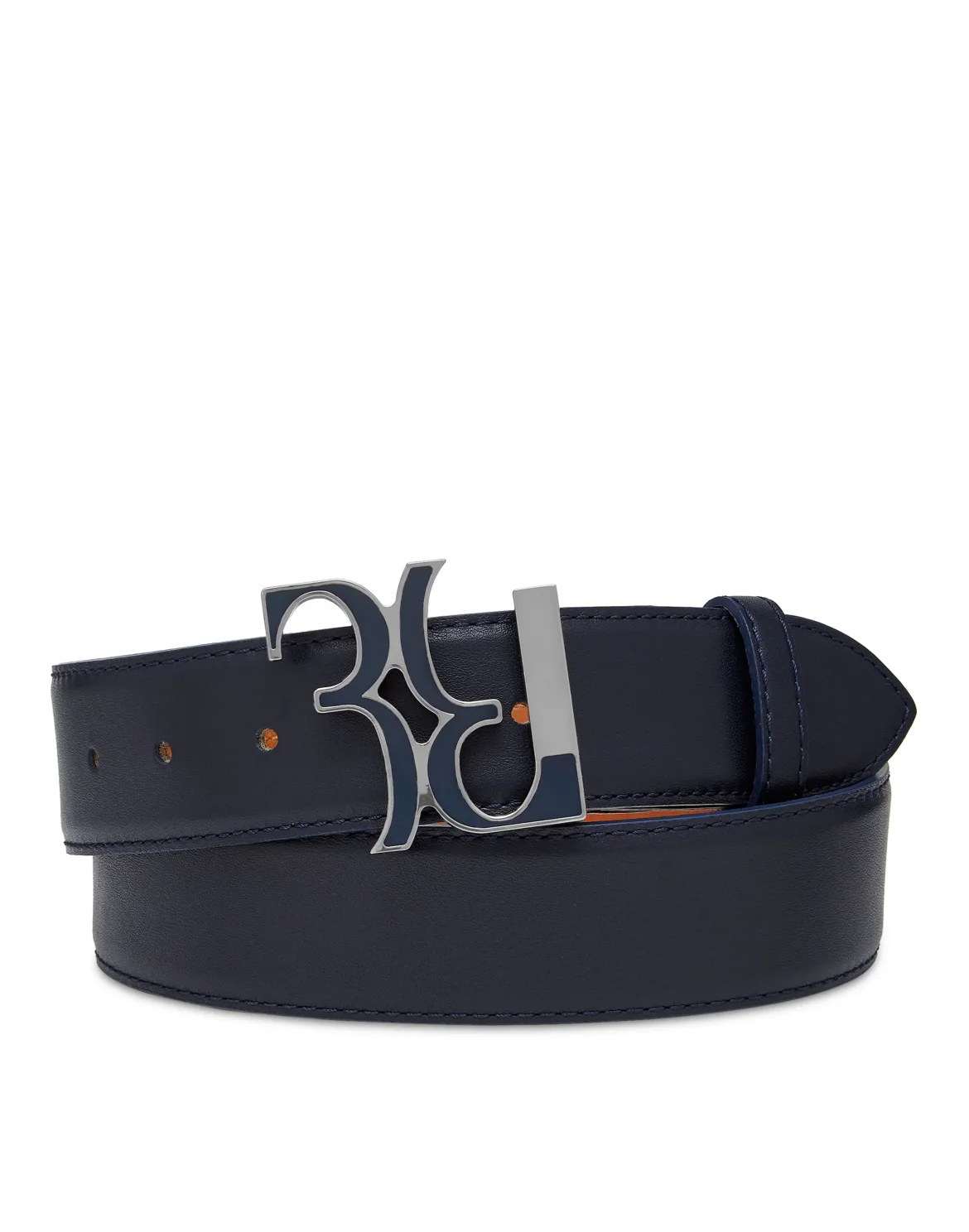 Belt Double B, цвет: Синий