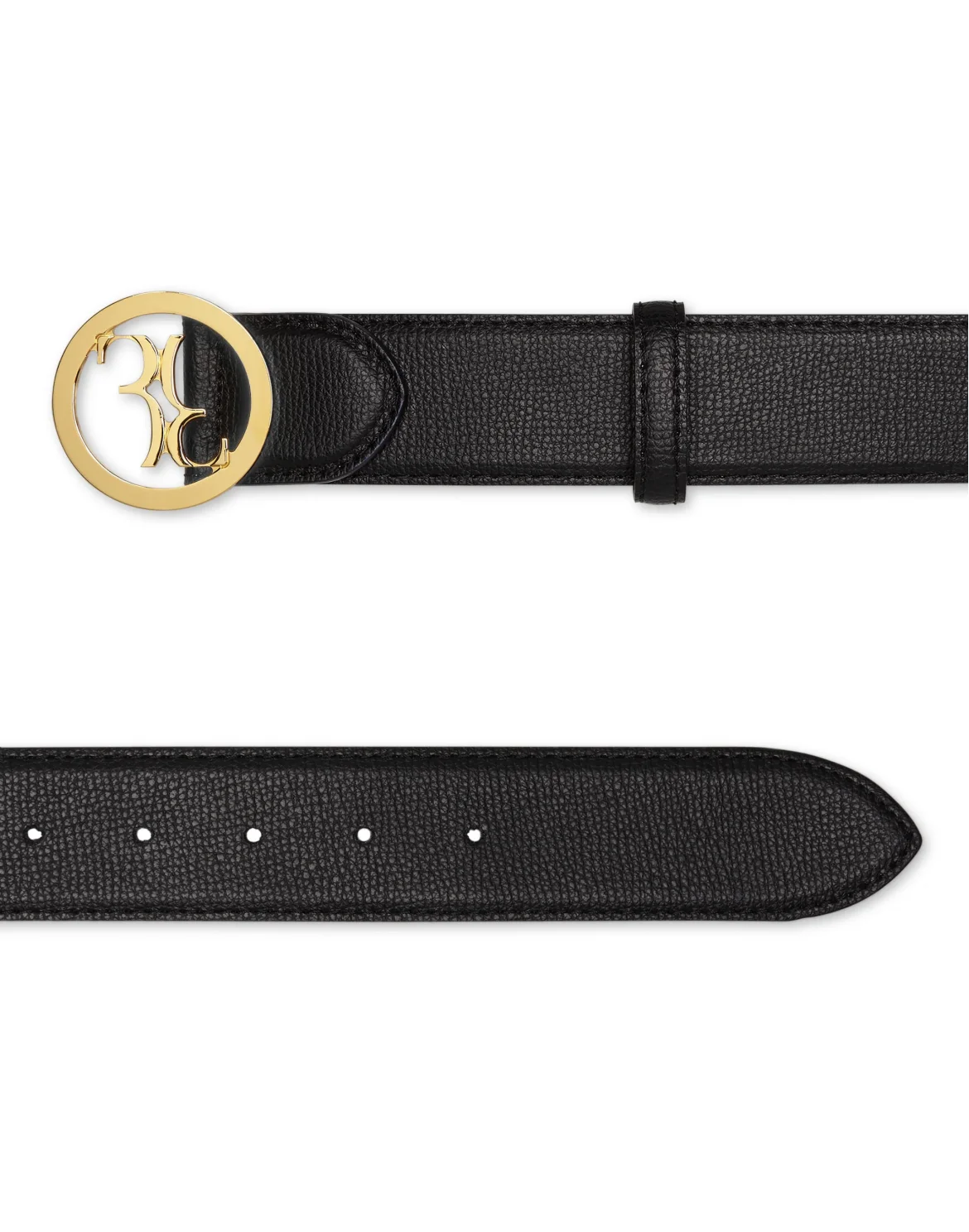 Belt Double B, цвет: Черный