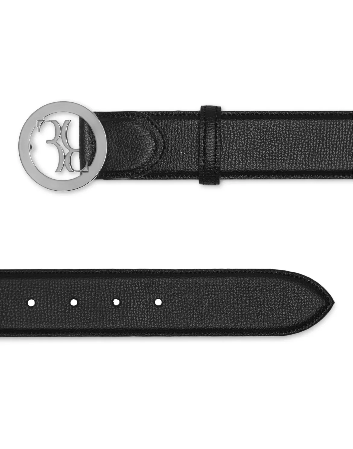 Belt Double B, цвет: Черный