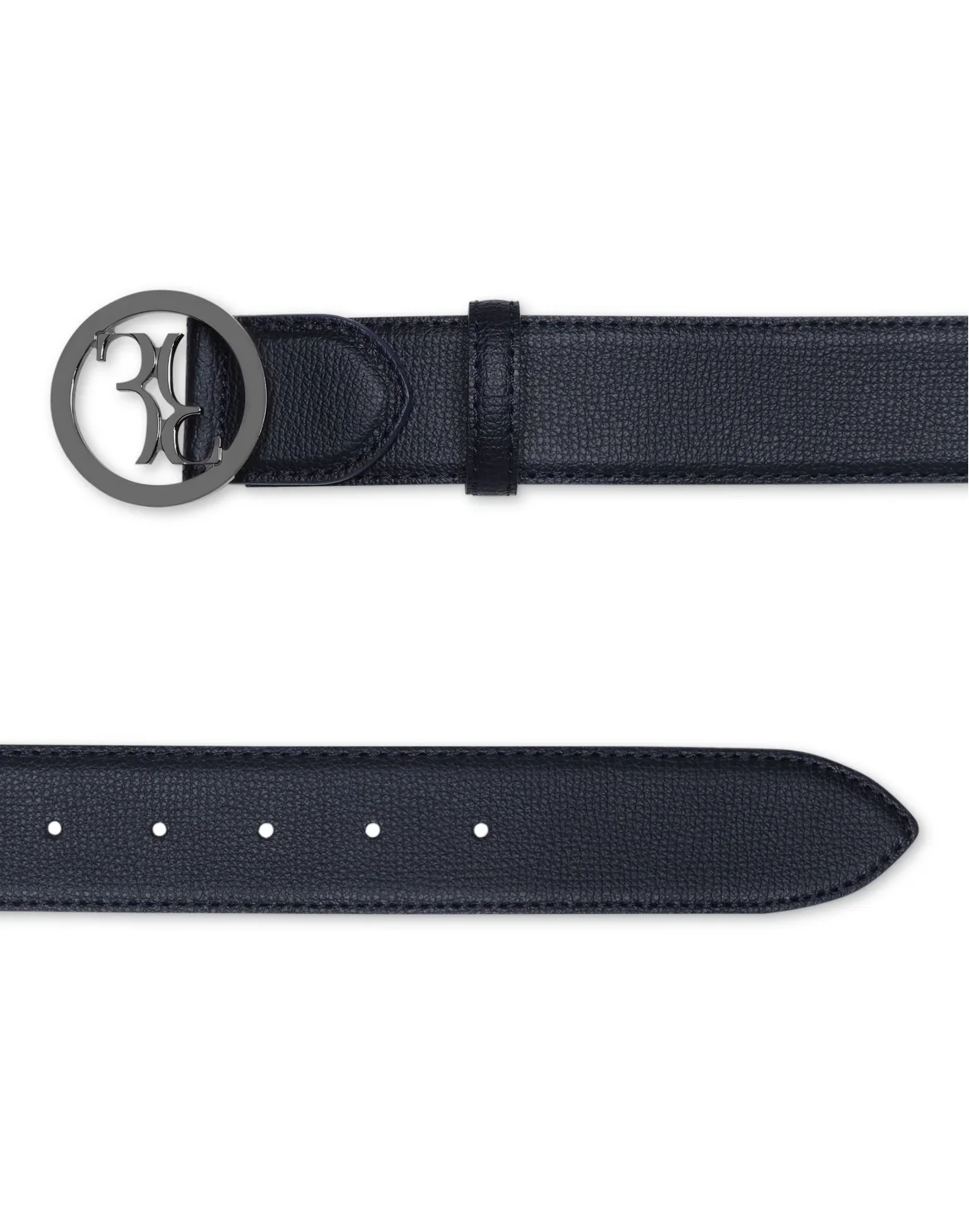Belt Double B, цвет: Синий