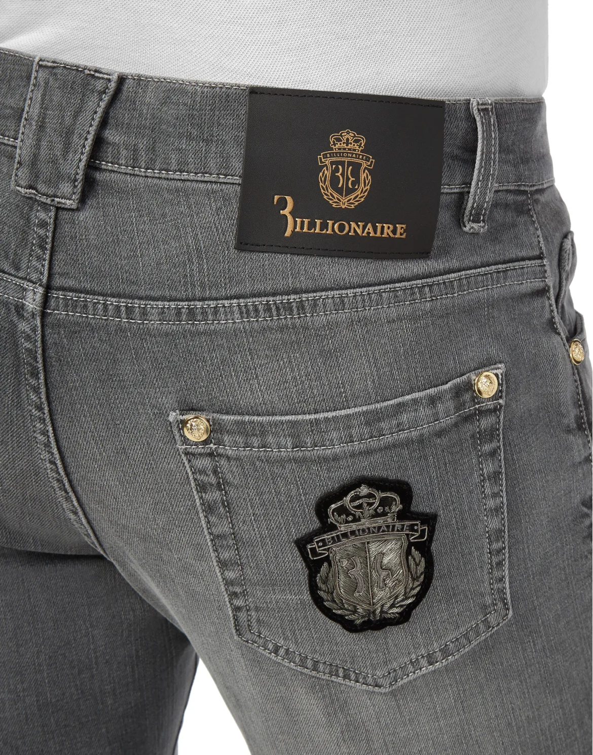 Super slim fit Crest, цвет: Серый