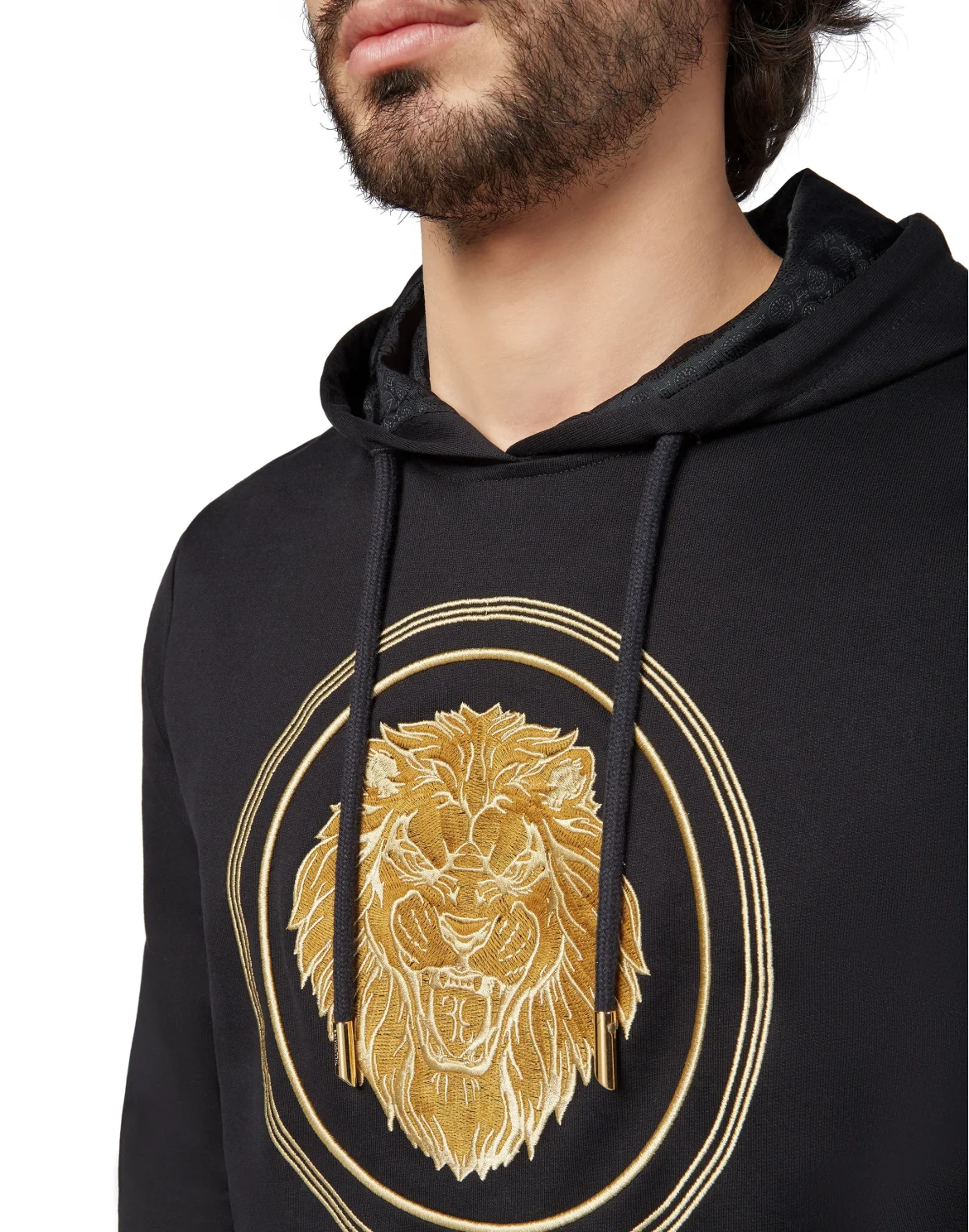 Hoodie sweatshirt Luxury, цвет: Черный