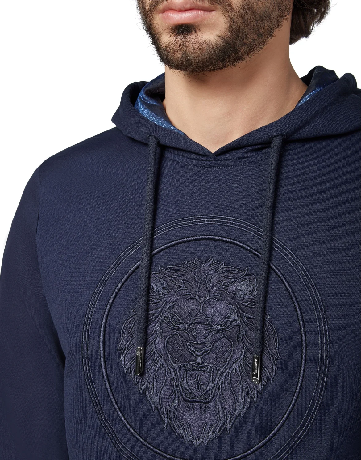 Hoodie sweatshirt Luxury, цвет: Синий