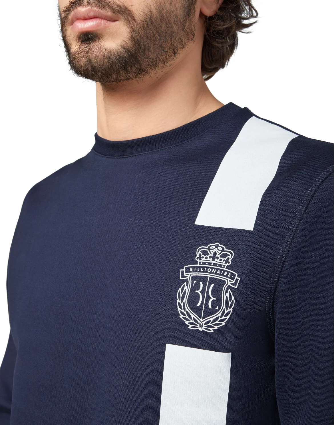 Sweatshirt LS Stripes, цвет: Синий