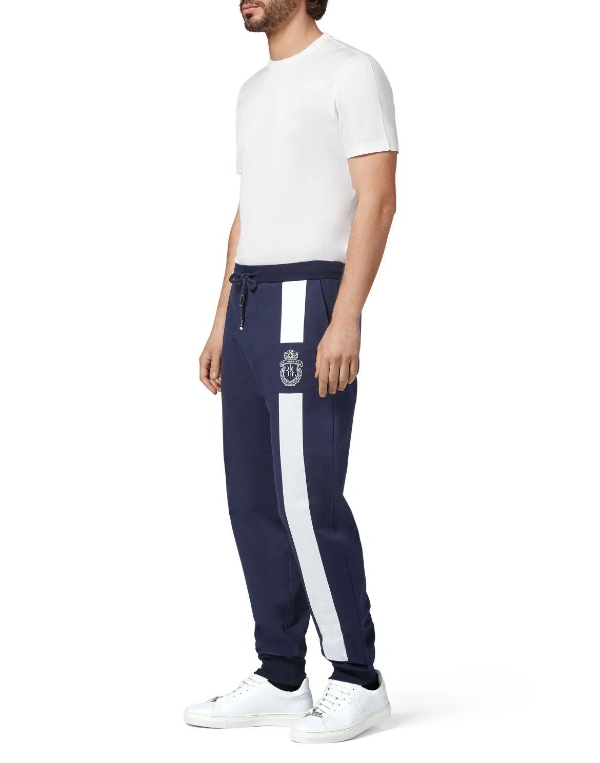 Jogging Trousers  Stripes, цвет: Синий