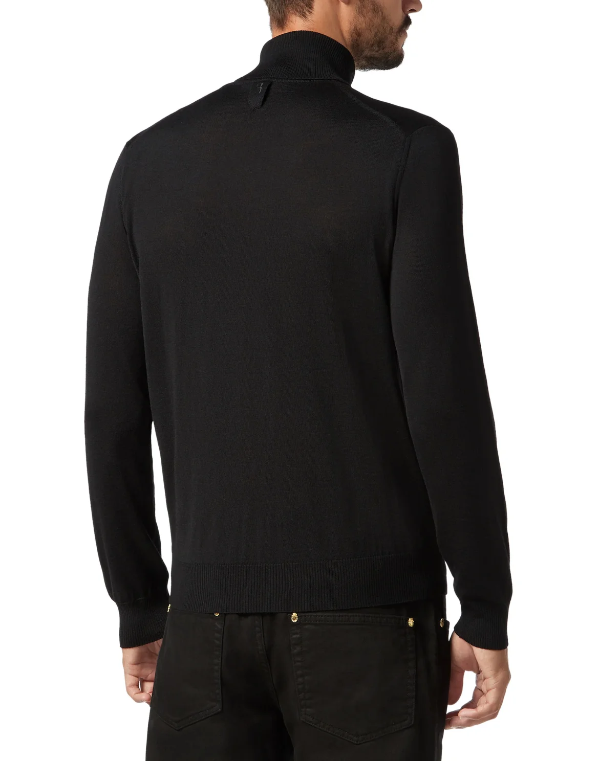 Turtle Neck LS Crest, цвет: Черный