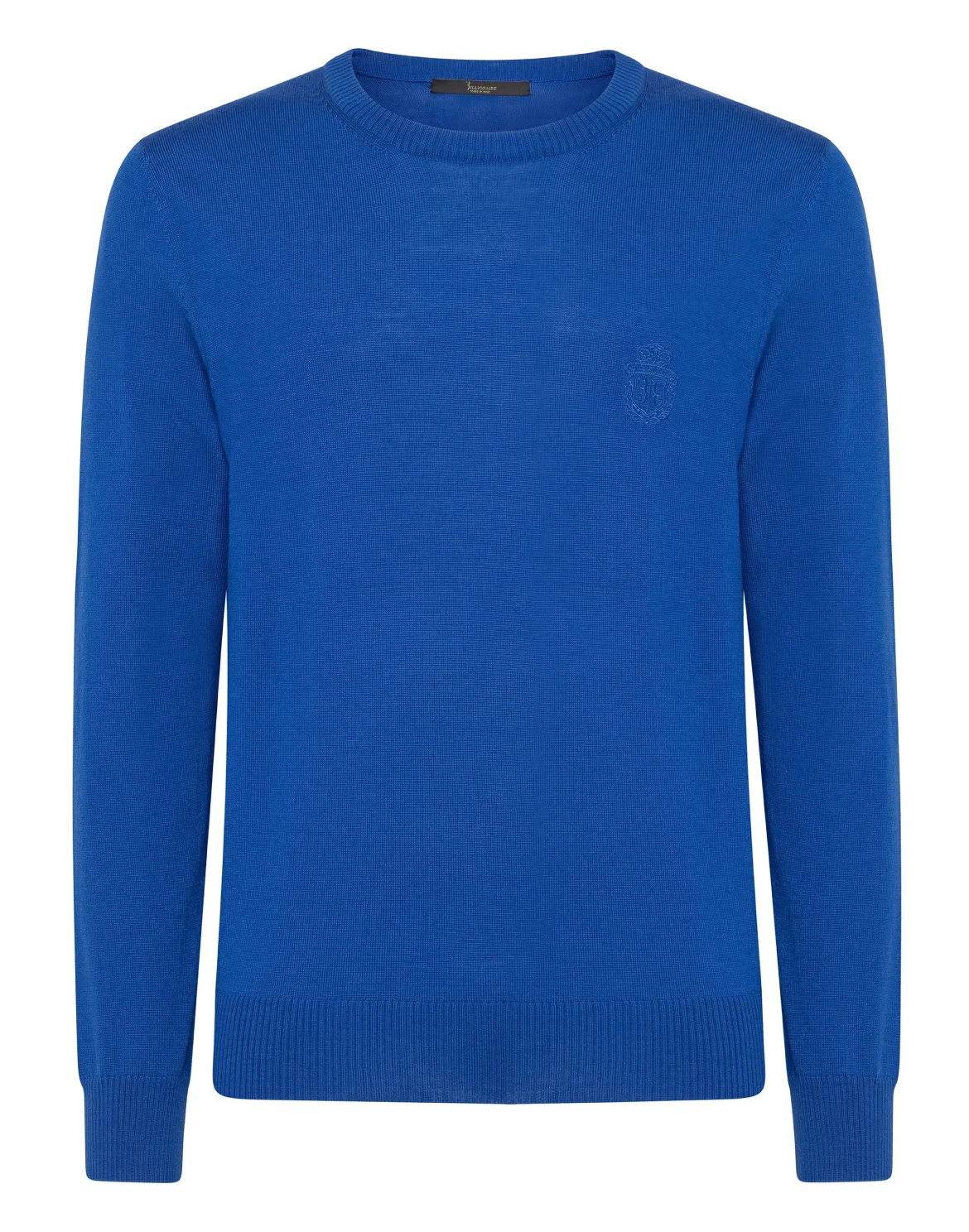 Pullover Round Neck LS Crest, цвет: Синий