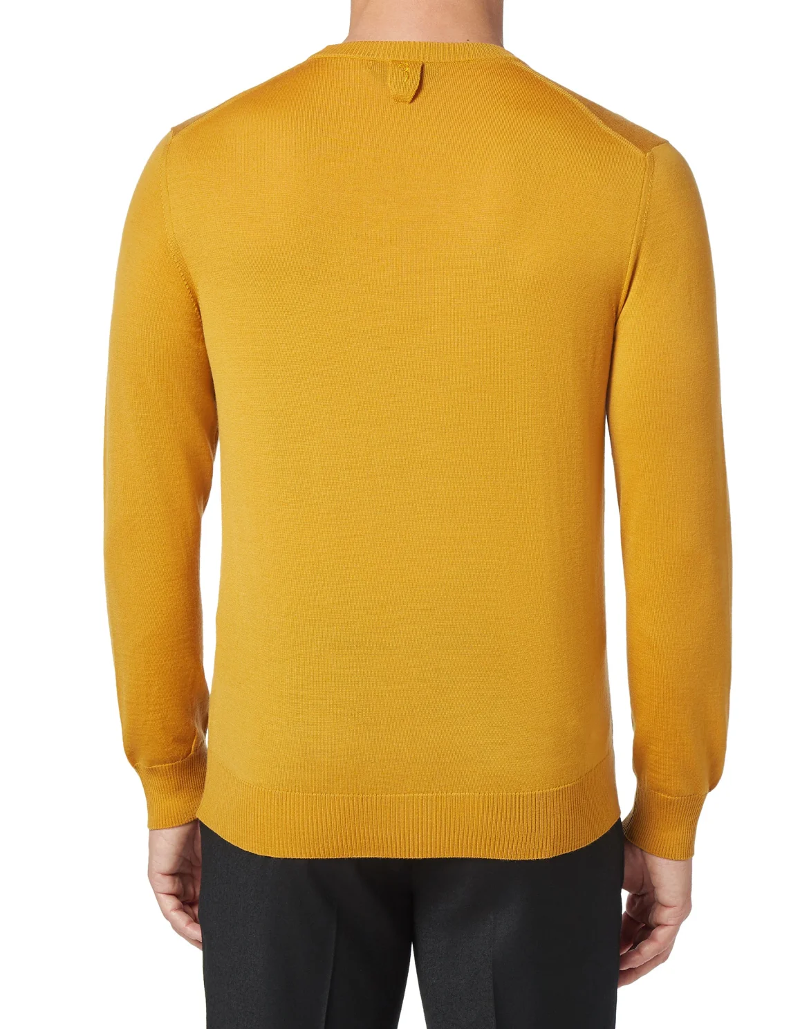 Pullover Round Neck LS Crest, цвет: Желтый