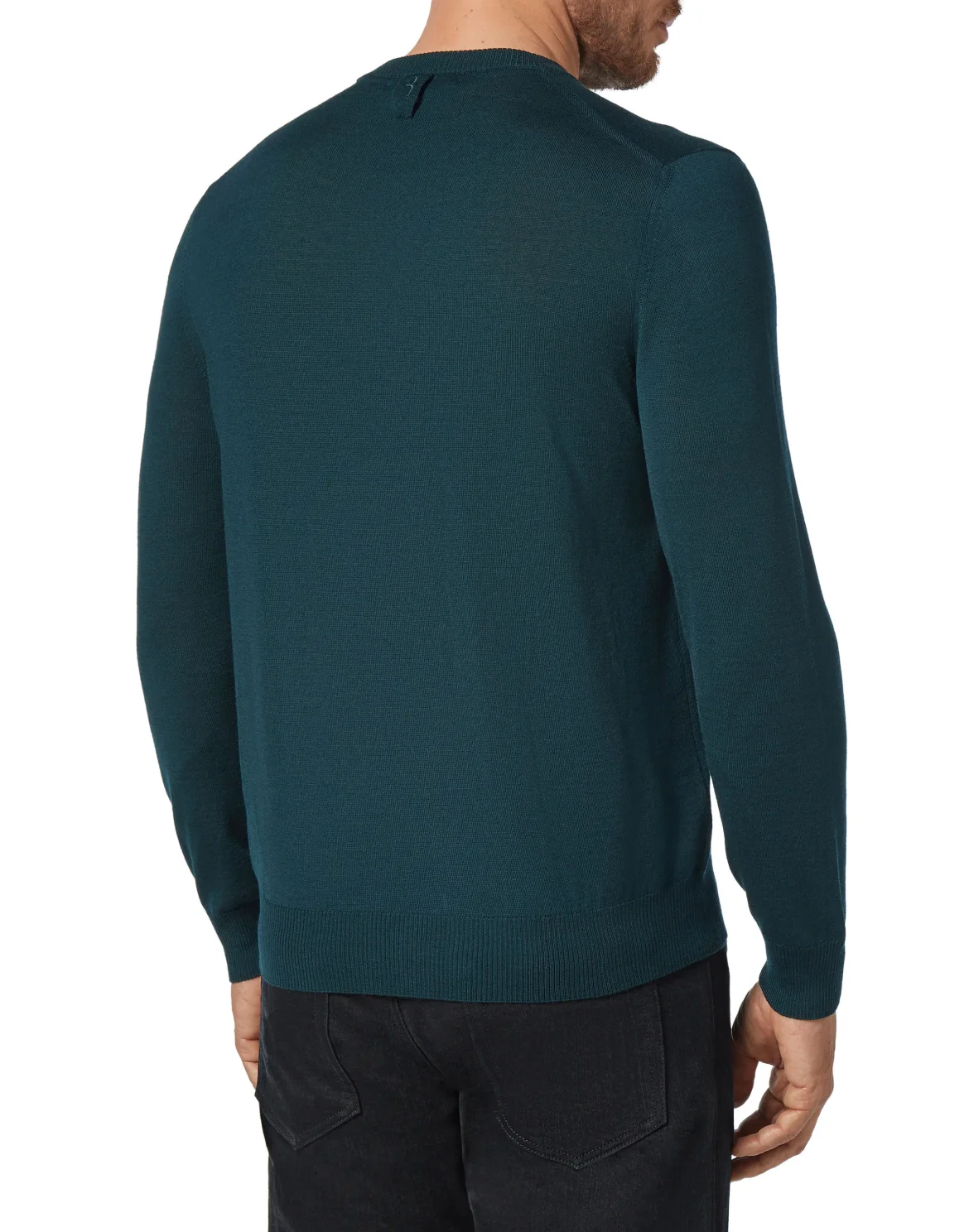 Pullover Round Neck LS Crest, цвет: Синий