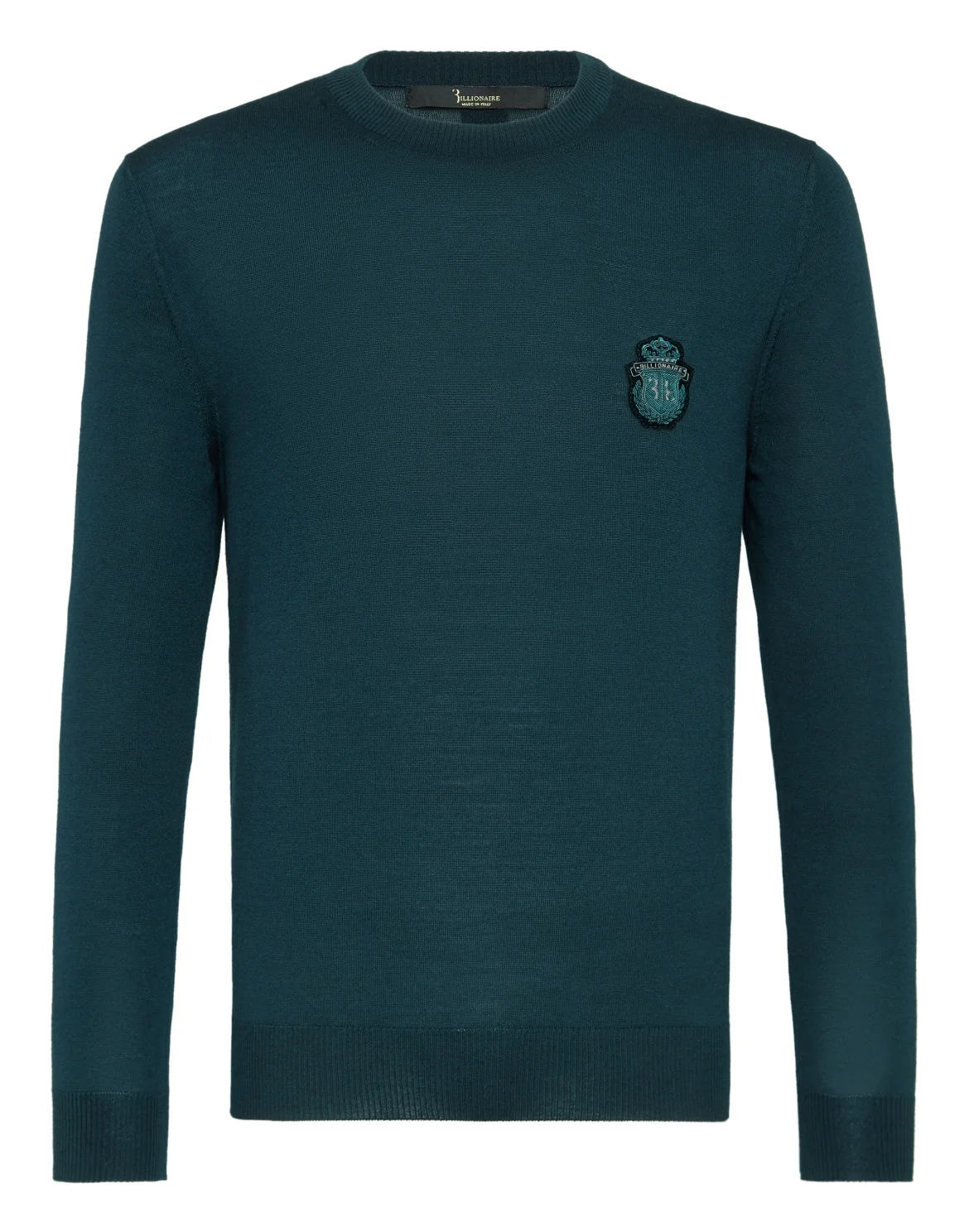 Pullover Round Neck LS Crest, цвет: Синий