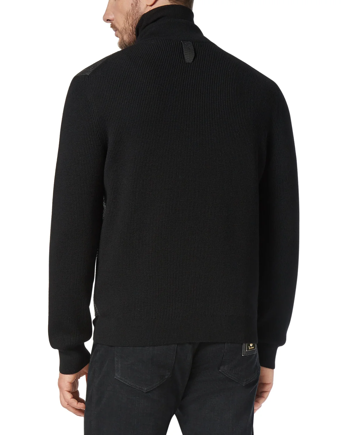 Pullover full zip Luxury, цвет: Черный