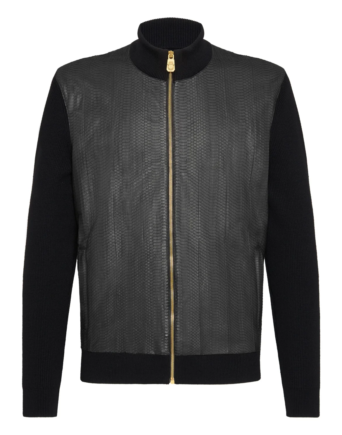Pullover full zip Luxury, цвет: Черный