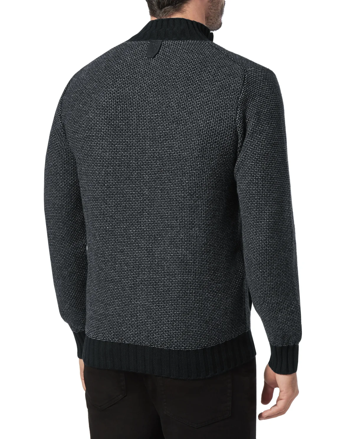 Pullover full zip Luxury, цвет: Черный