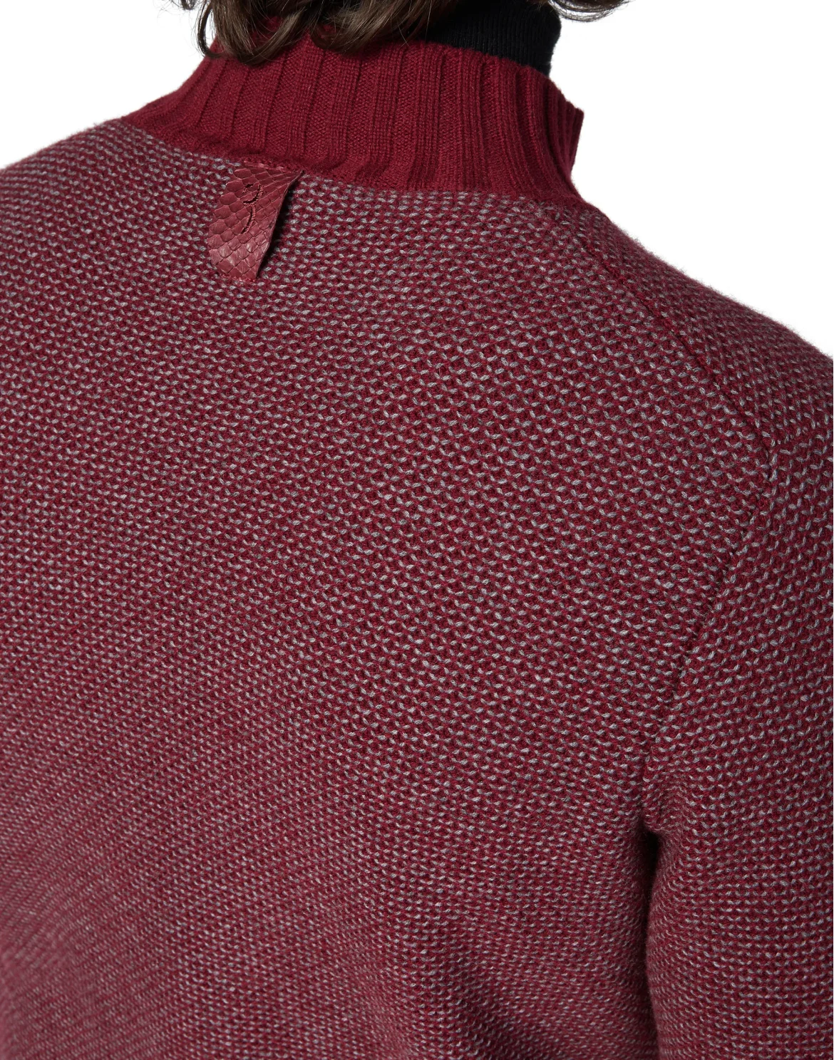 Pullover full zip Luxury, цвет: Красный