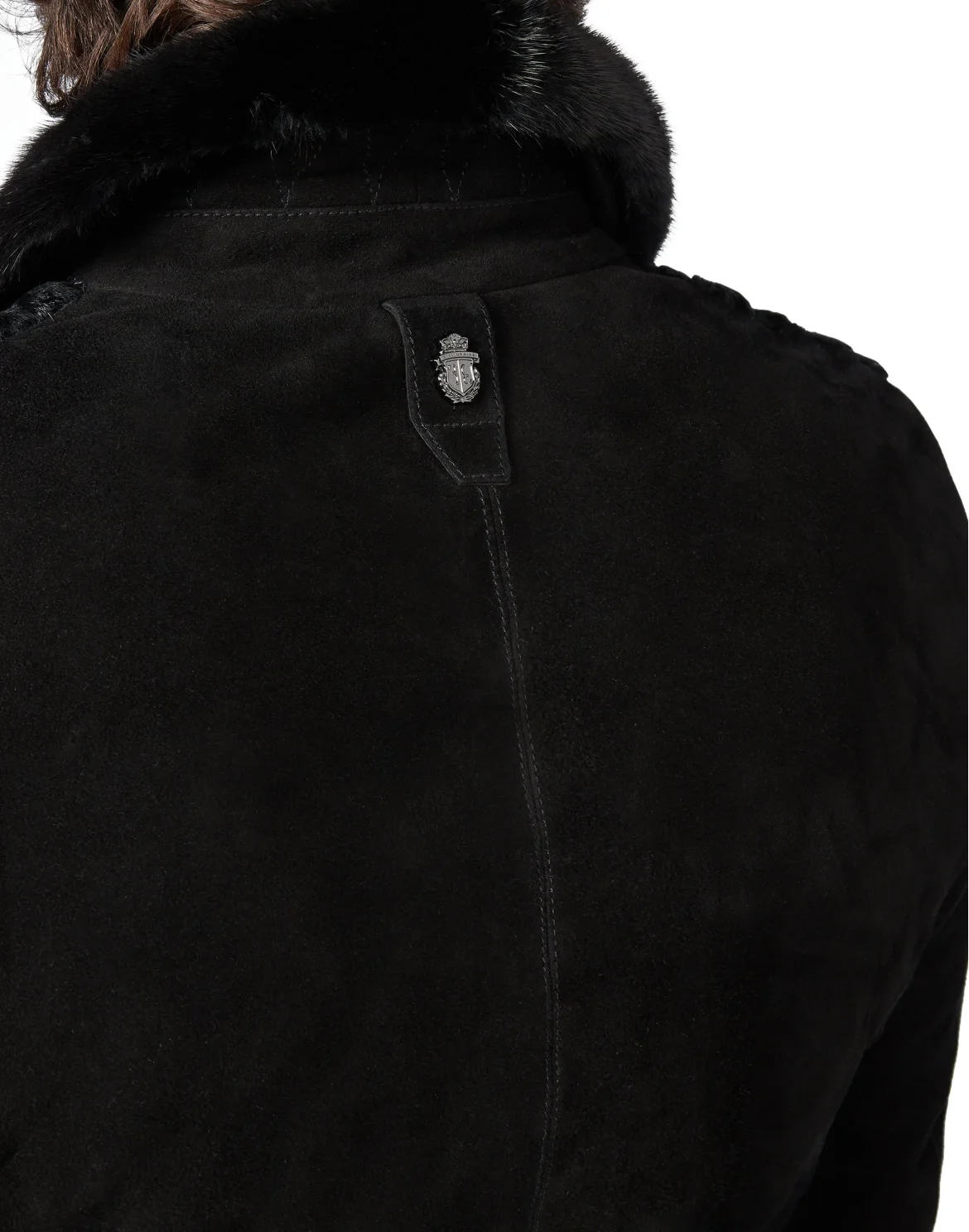 Leather Bomber Luxury, цвет: Черный
