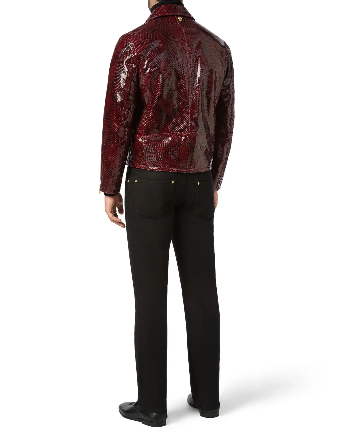 Leather Jacket Luxury, цвет: Красный