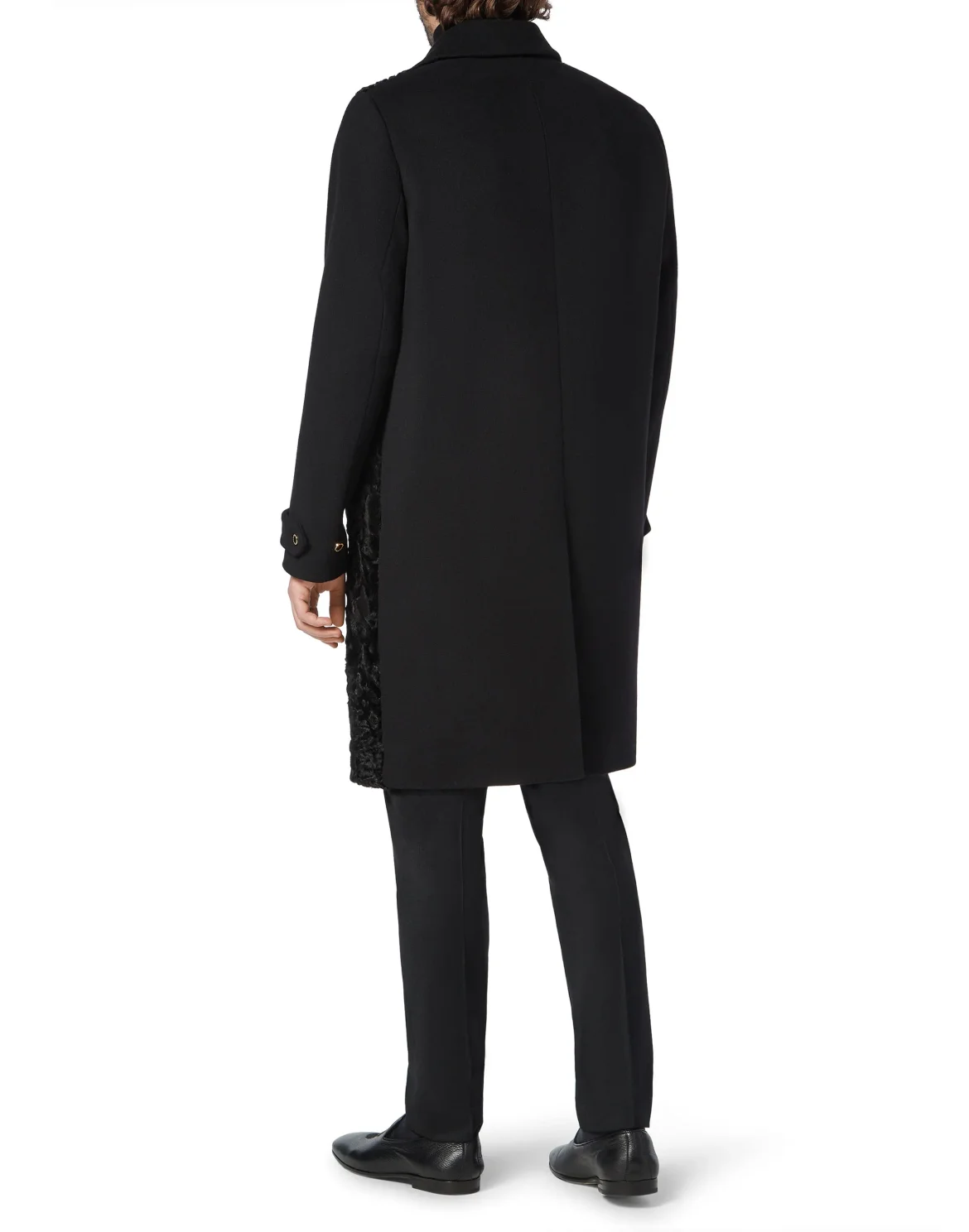 Coat Long Logos, цвет: Черный