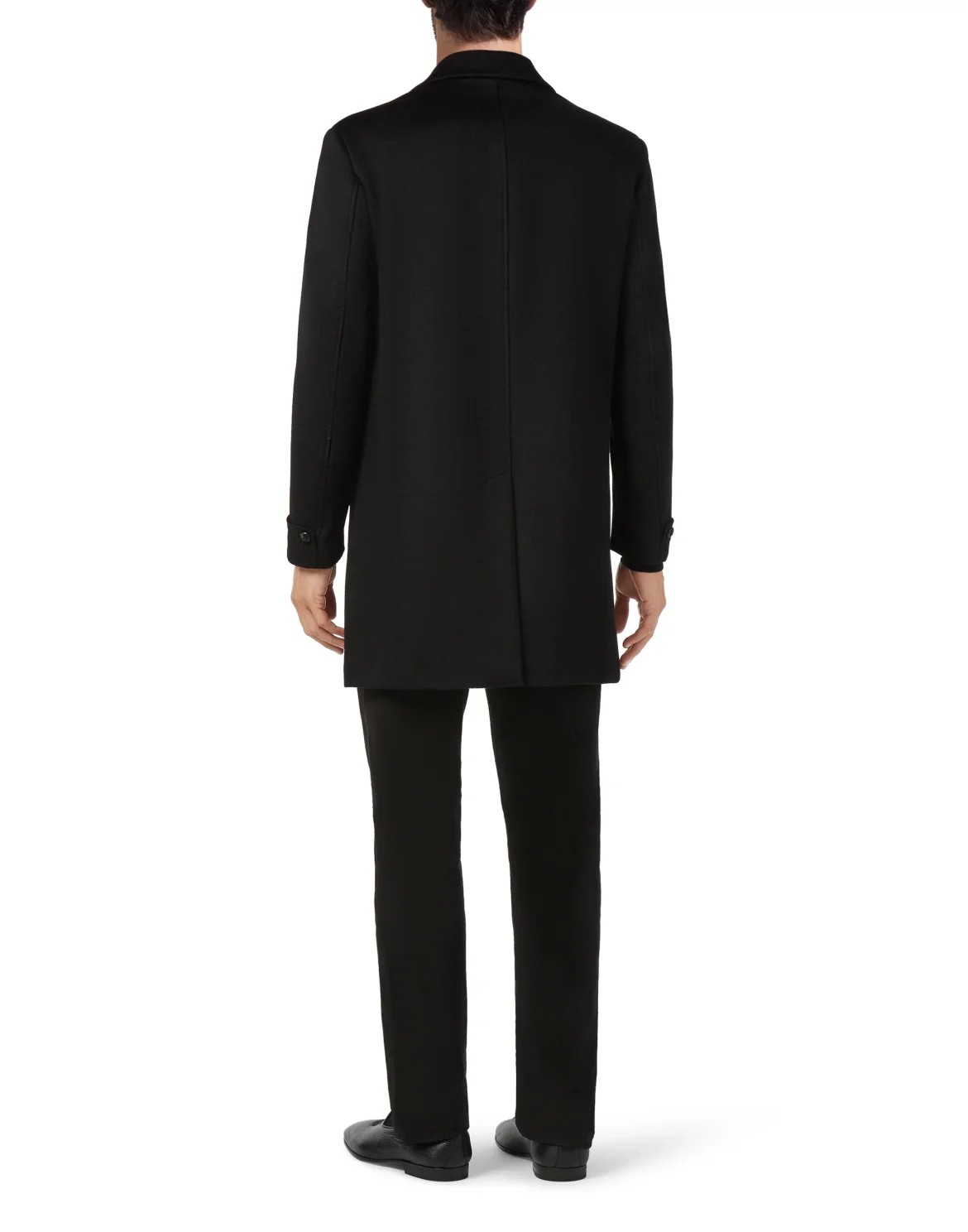 Coat Long Luxury, цвет: Черный