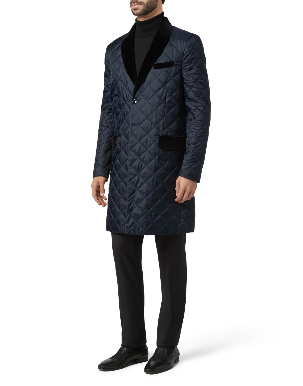 Coat Long Elegant, цвет: Синий