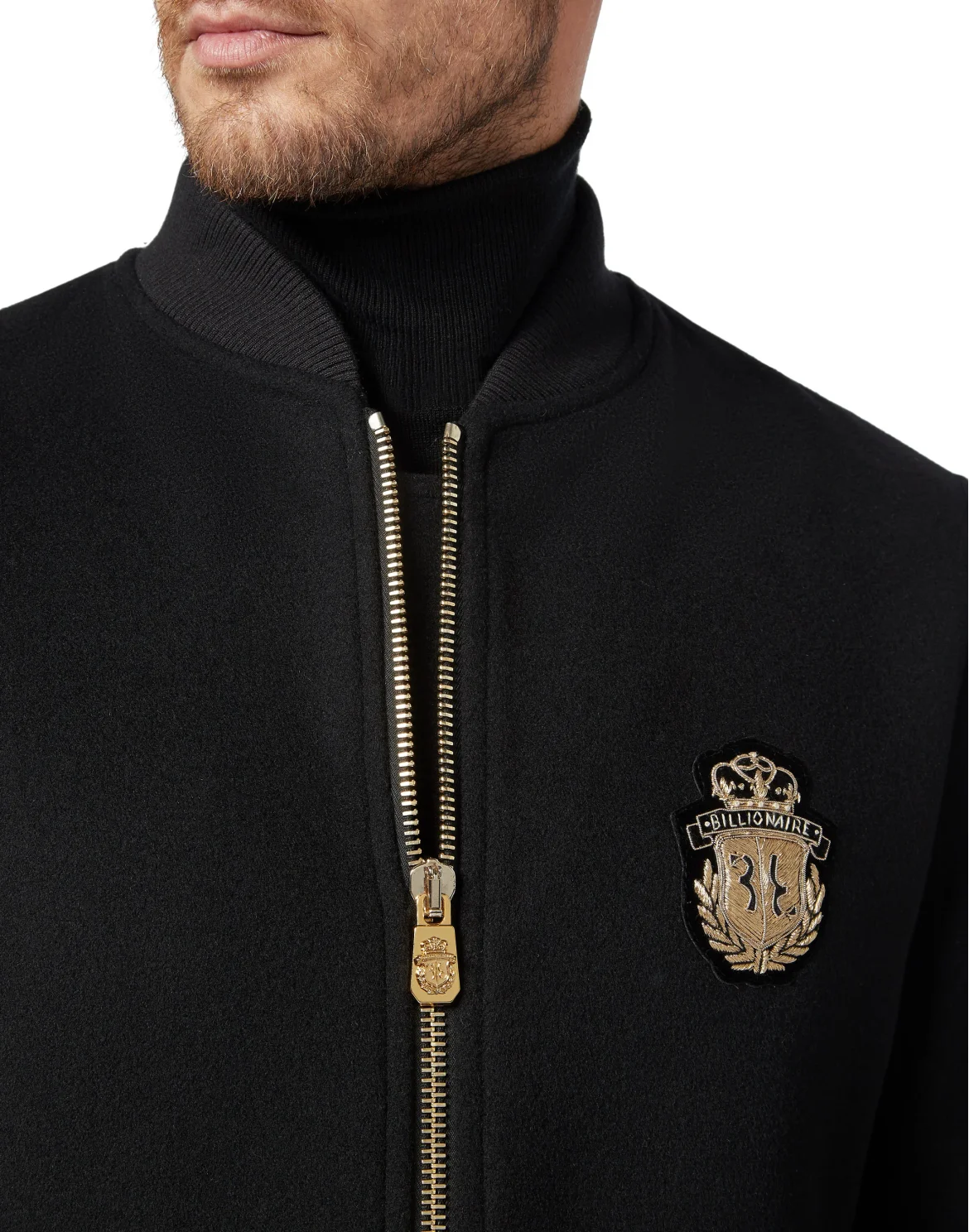 Bomber Crest, цвет: Черный