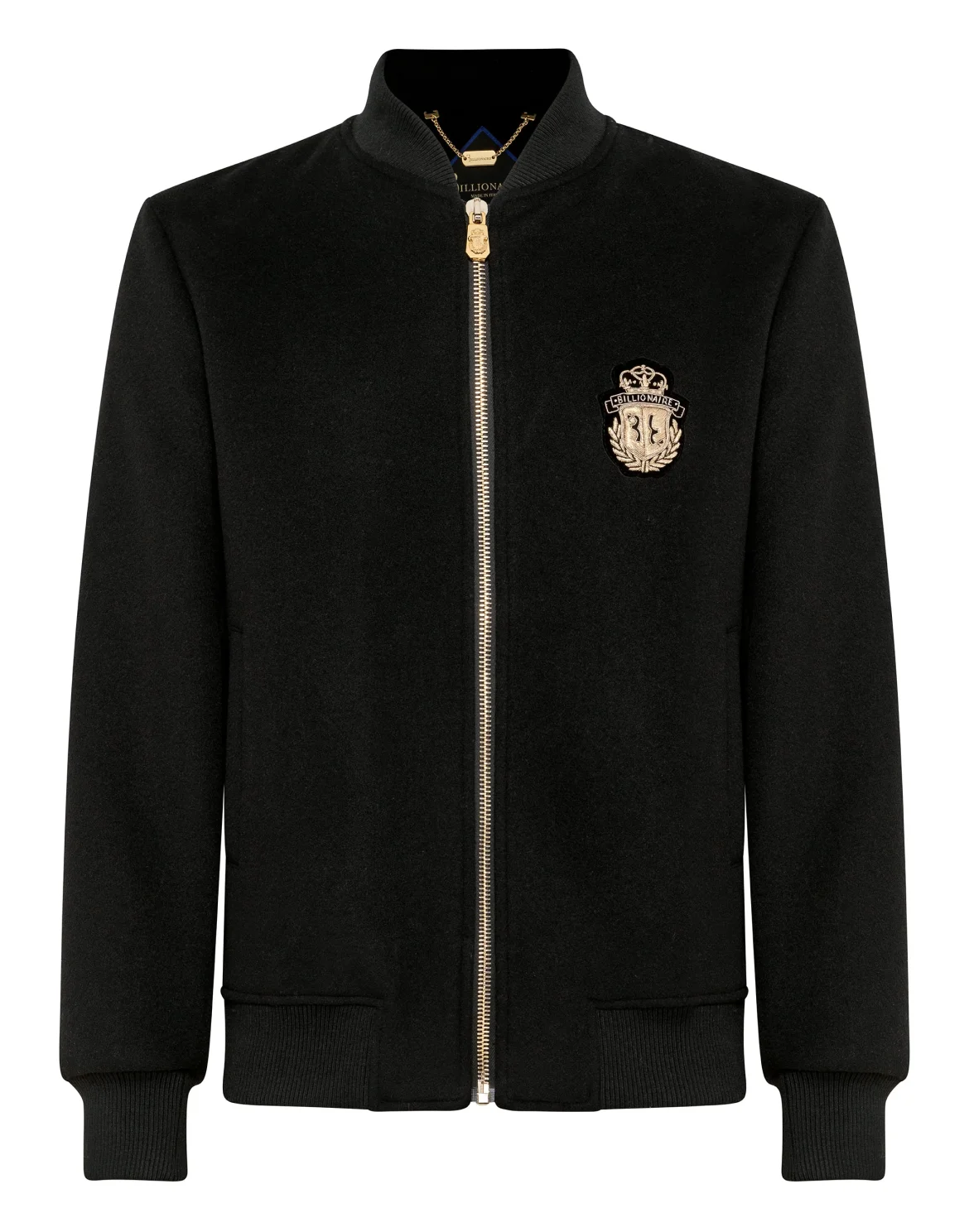 Bomber Crest, цвет: Черный