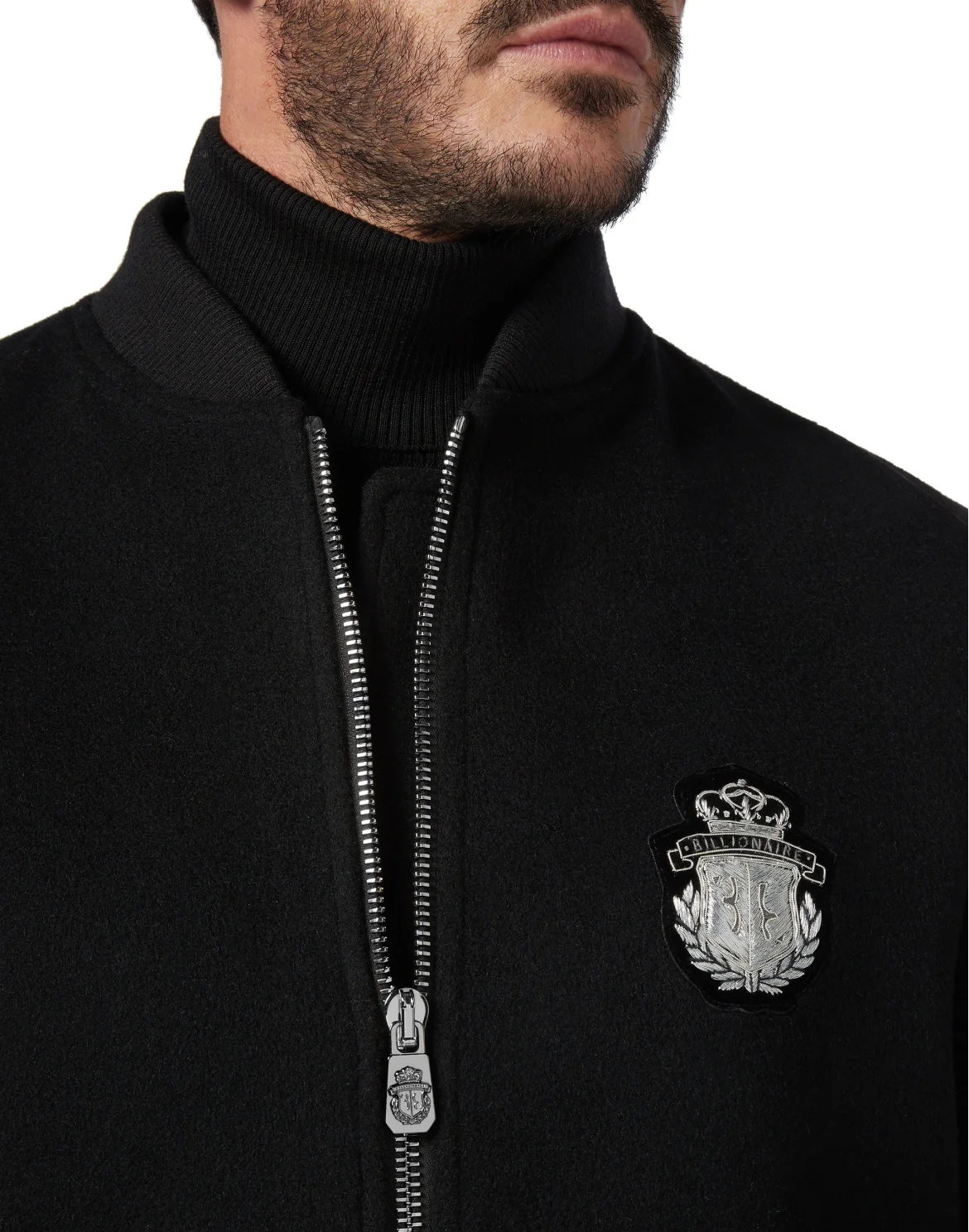 Bomber Crest, цвет: Черный