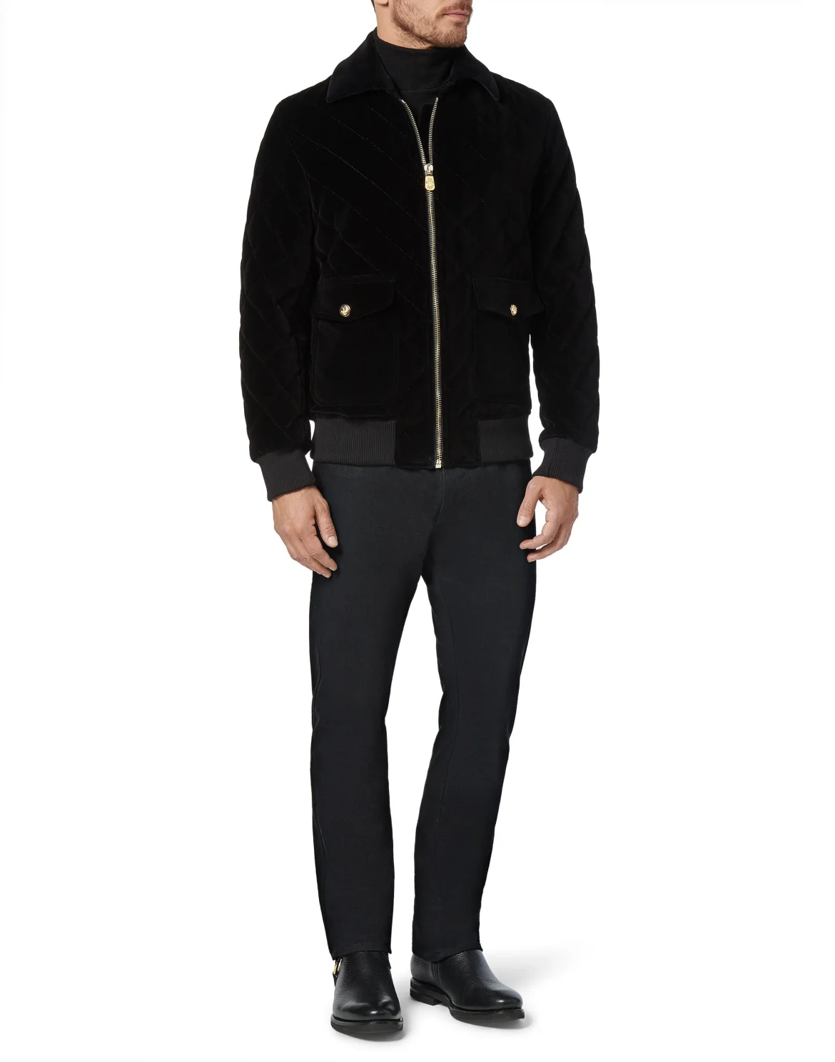 Bomber Luxury, цвет: Черный
